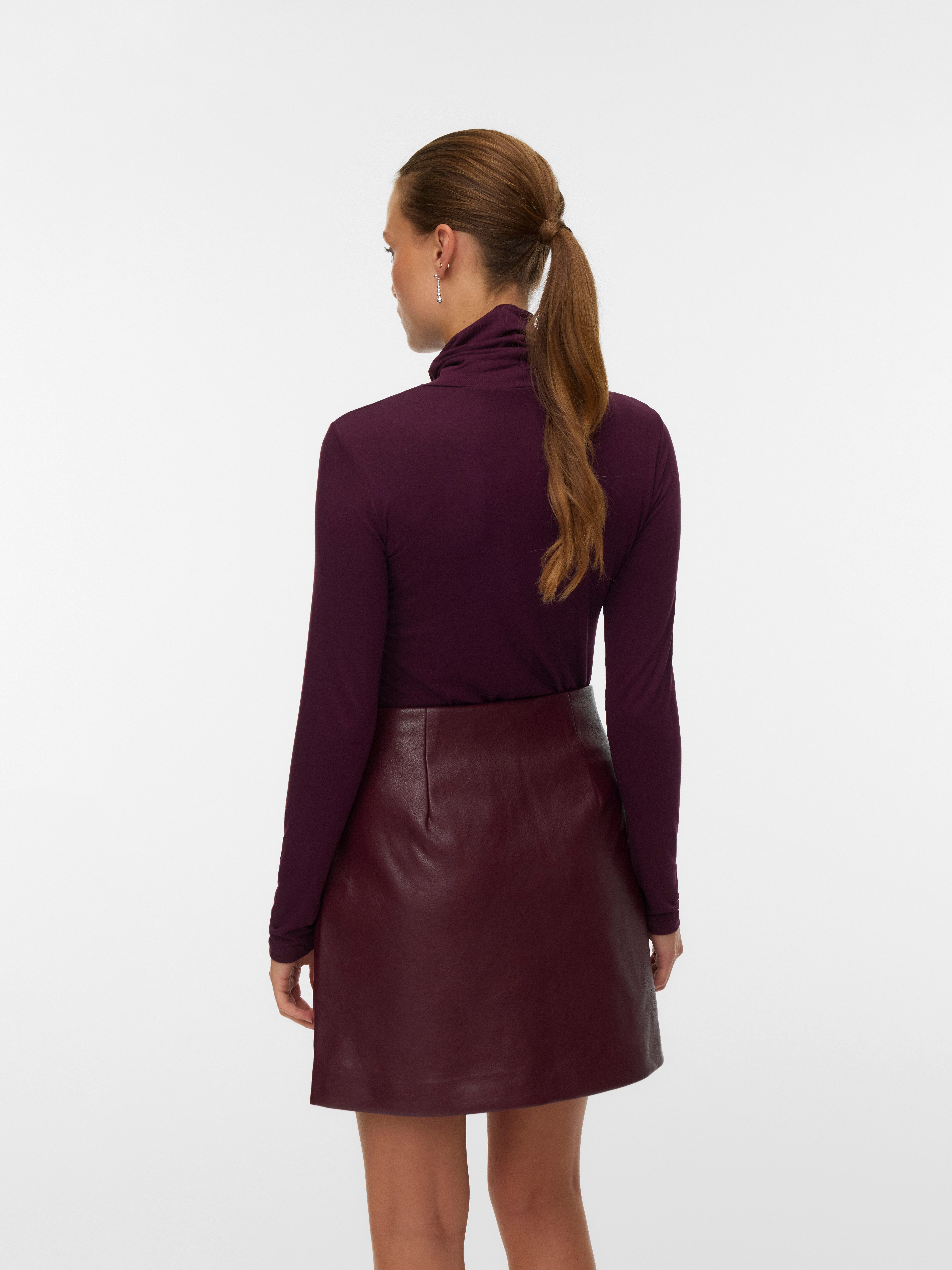 Vero Moda Langarmshirt VMALBERTE LS ROLLNECK günstig online kaufen