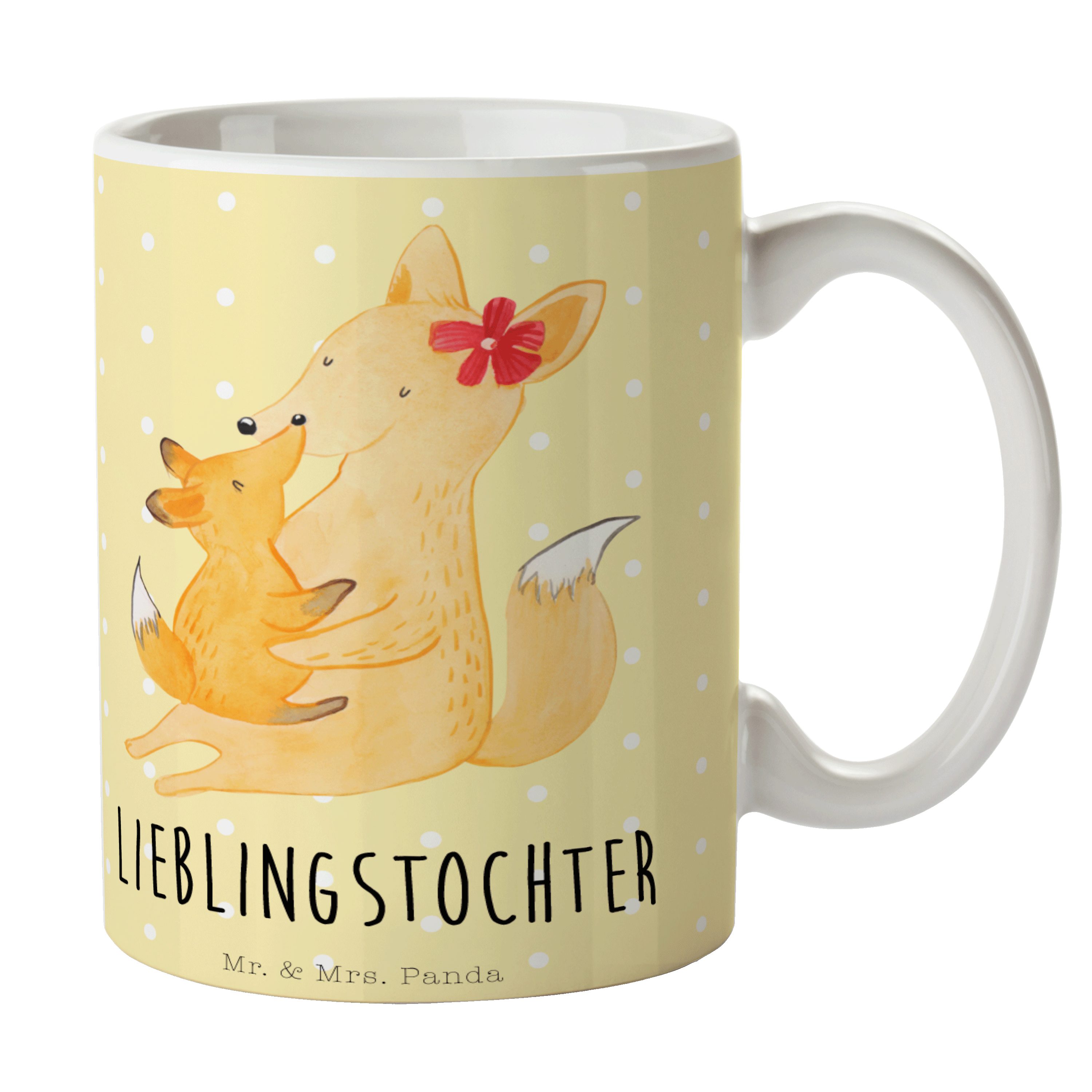 Opa, Mama Panda Keramik Kind Mrs. Gelb Ke, - Pastell Tasse Fuchs Mr. Tochter, - Bruder, & & Geschenk,