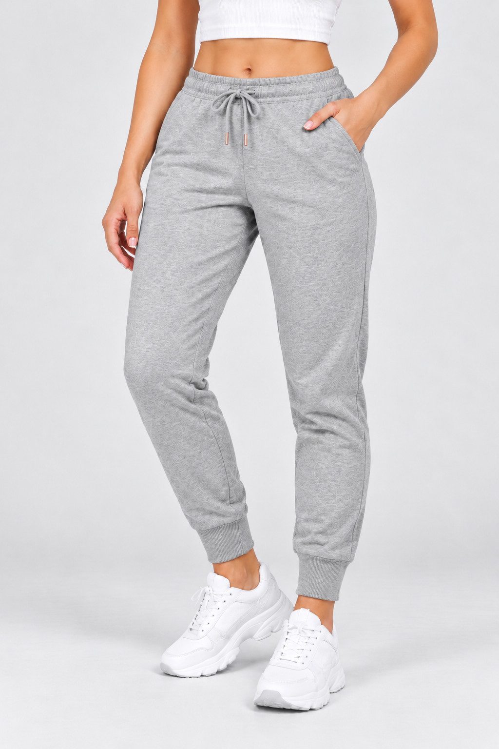 ROSS CAMP Jogginghose Jogginghose Damen (1-tlg) Baumwolle, Elasthan