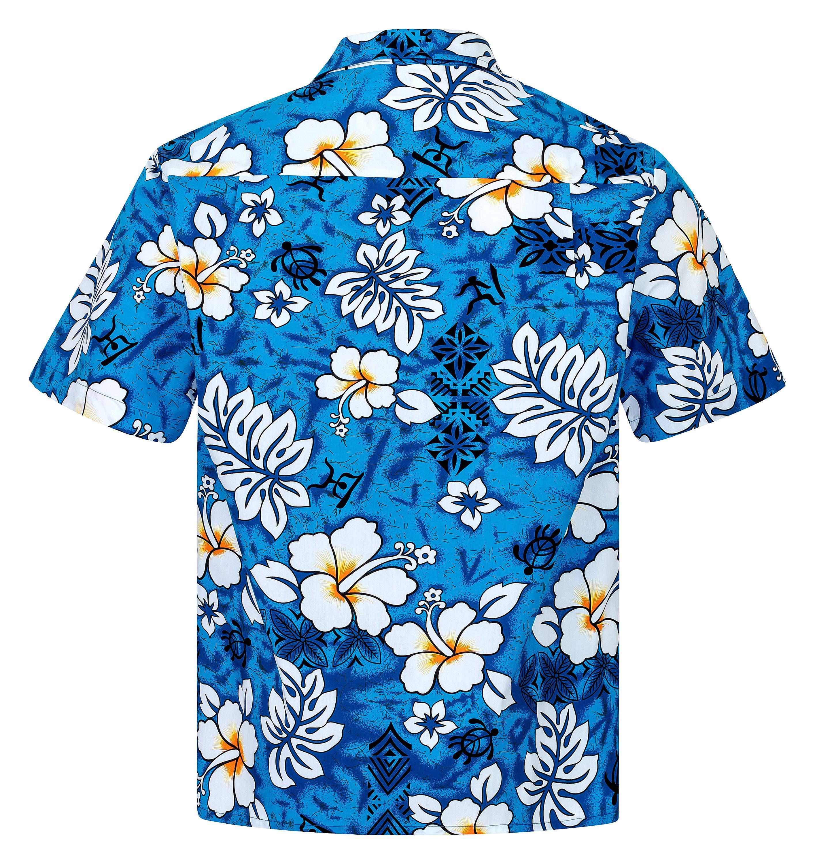 Hawaiihemdshop.de Hawaiihemd Hawaii Hemd Herren Baumwolle Kurzarm Hawaiihem günstig online kaufen