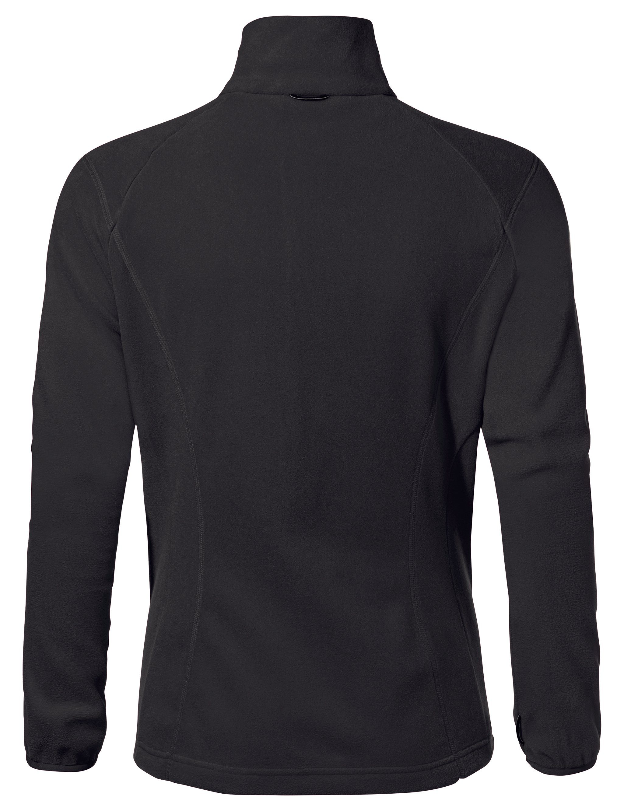 Jacket kompensiert Women's Outdoorjacke Rosemoor Fleece II Klimaneutral (1-St) black VAUDE