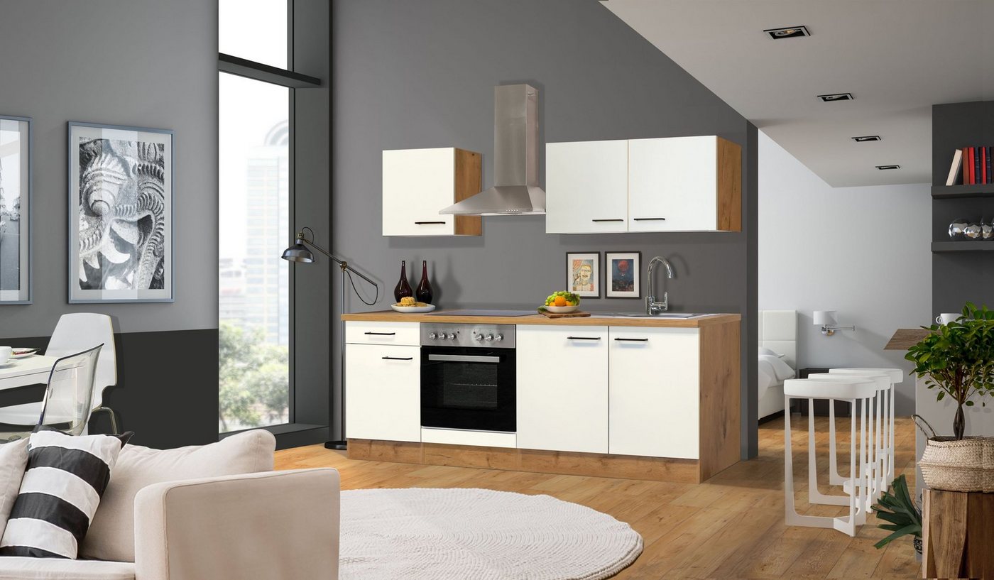 Flex-Well Küchenzeile »VINTEA«, mit E-Geräten, Breite 210 cm-kaufen
