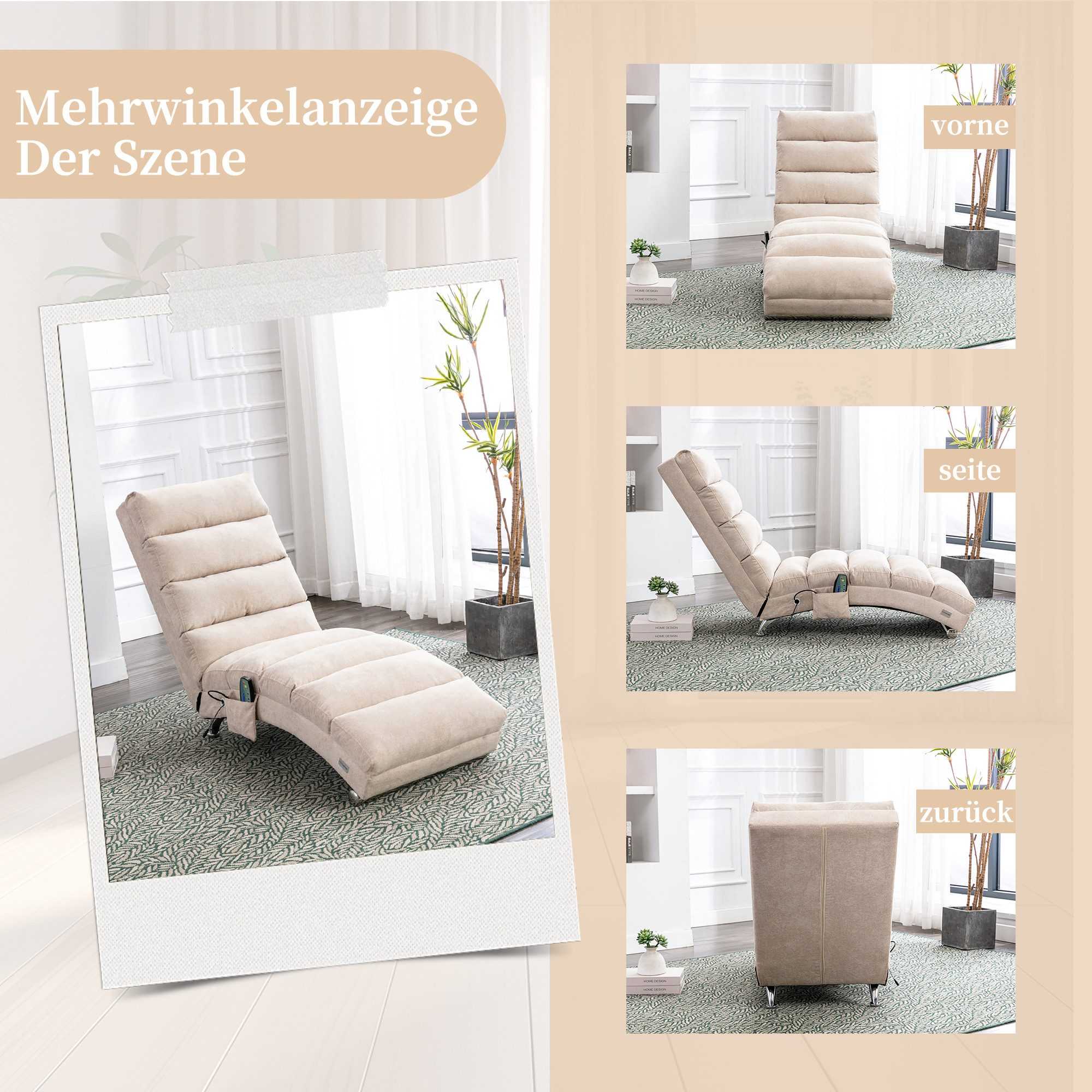 Celya Stuhl Stuhl Massageliege, Elektrisch, Polsterstühle,mit günstig online kaufen