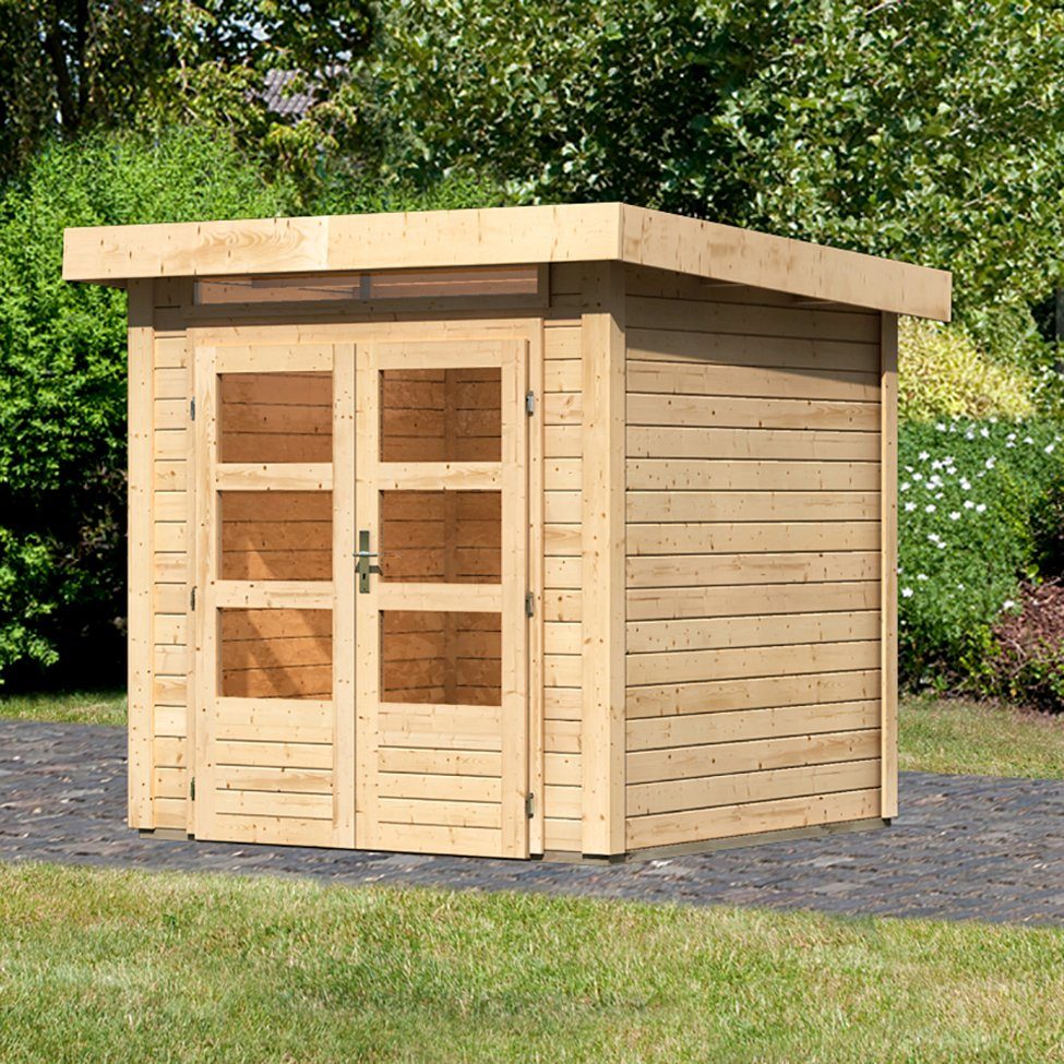 Karibu Gartenhaus Ammersee 1, BxT: 236x232 cm