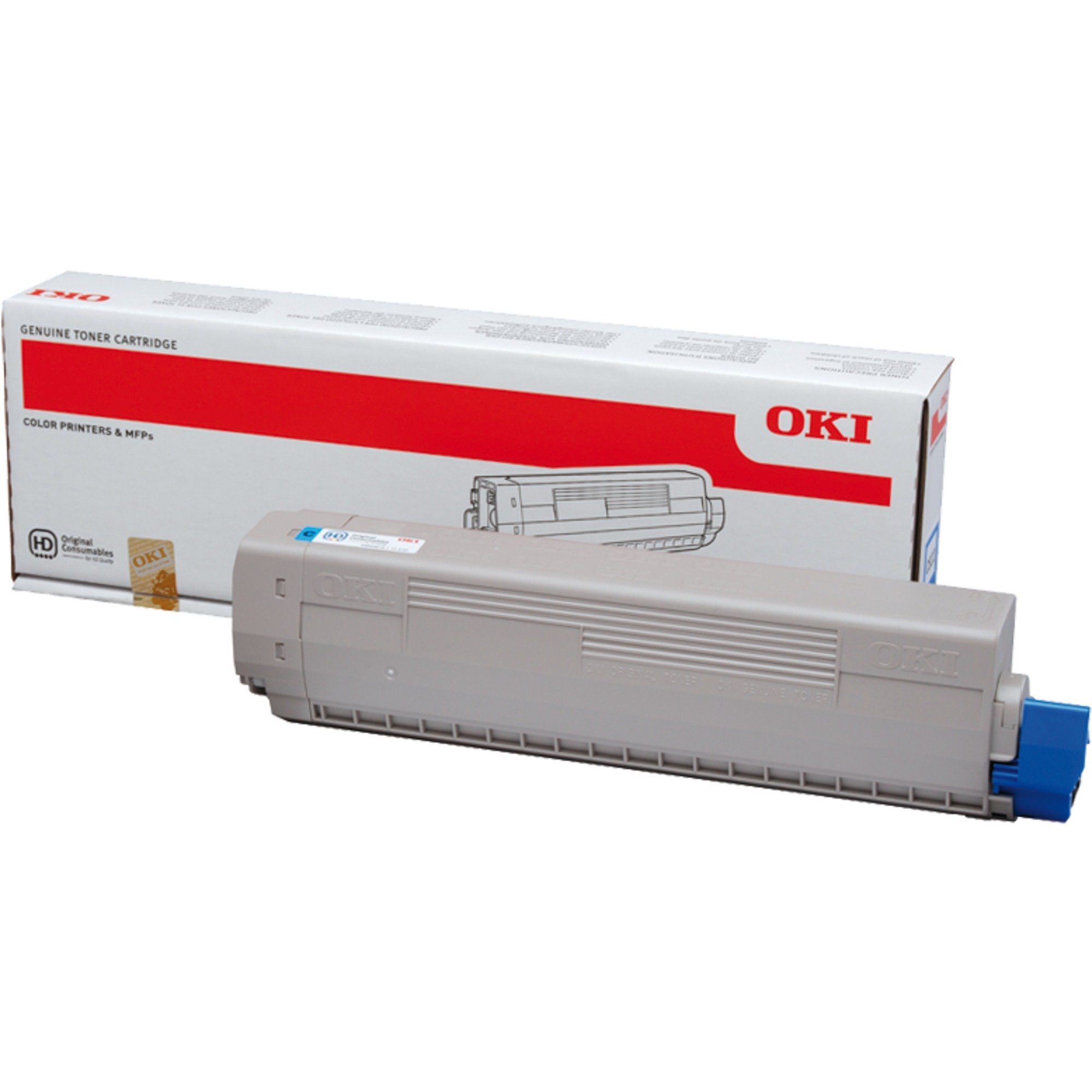 OKI Tonerkartusche OKI Toner cyan 44844615