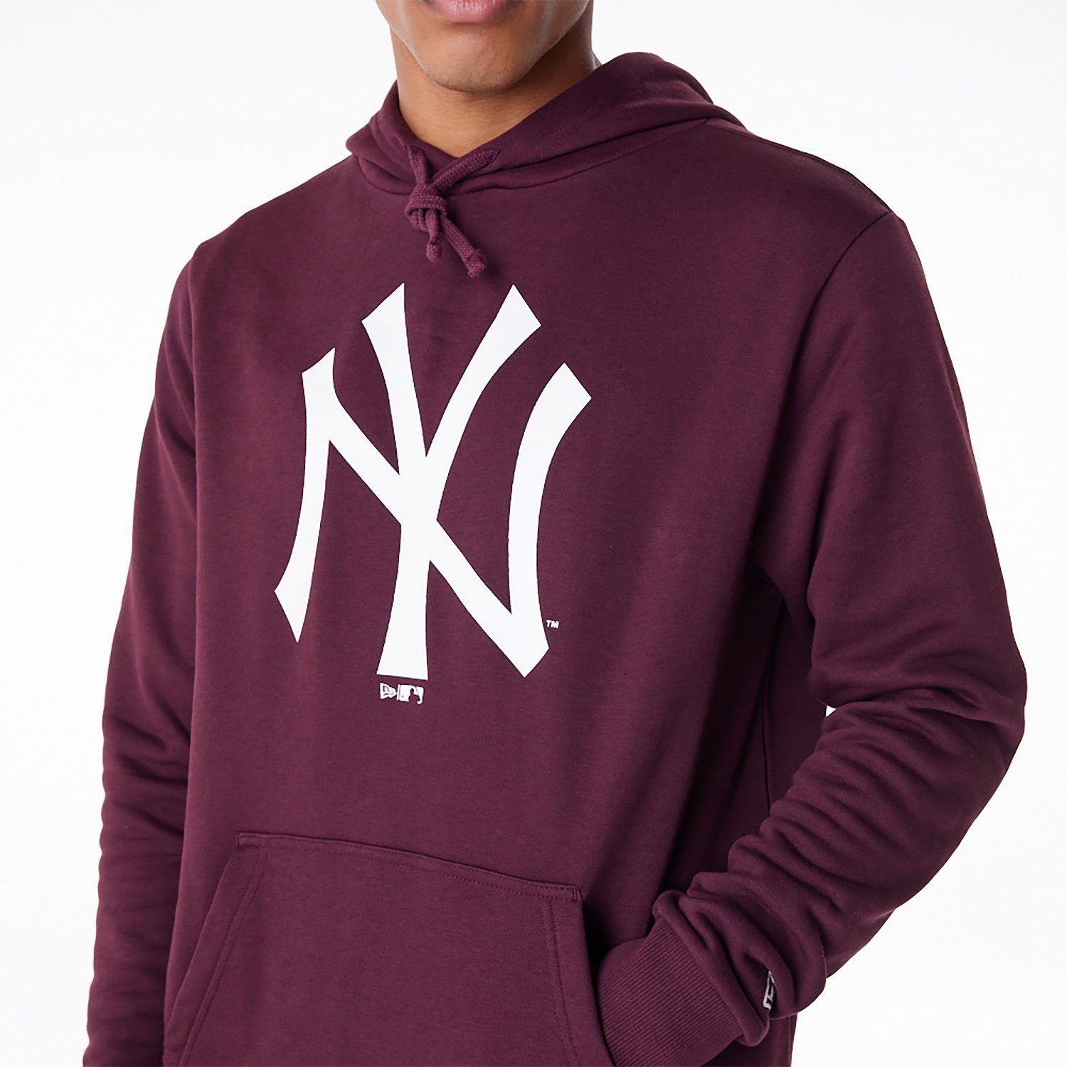New Era 2-in-1-Pullover NOS MLB REGULAR HOODY NEYYAN MRNWHI
