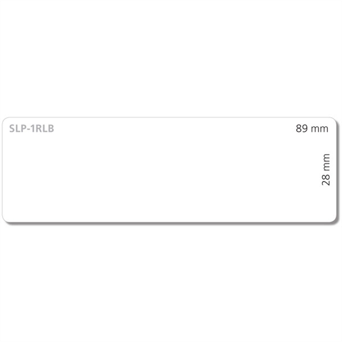Etiketten Adressetiketten SLP-1RLB, große Rolle