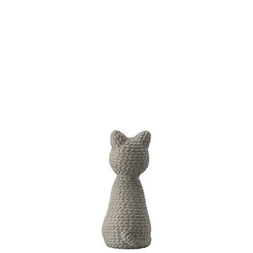 Rosenthal Dekofigur Pets - Cat Smokey Stone Katze klein