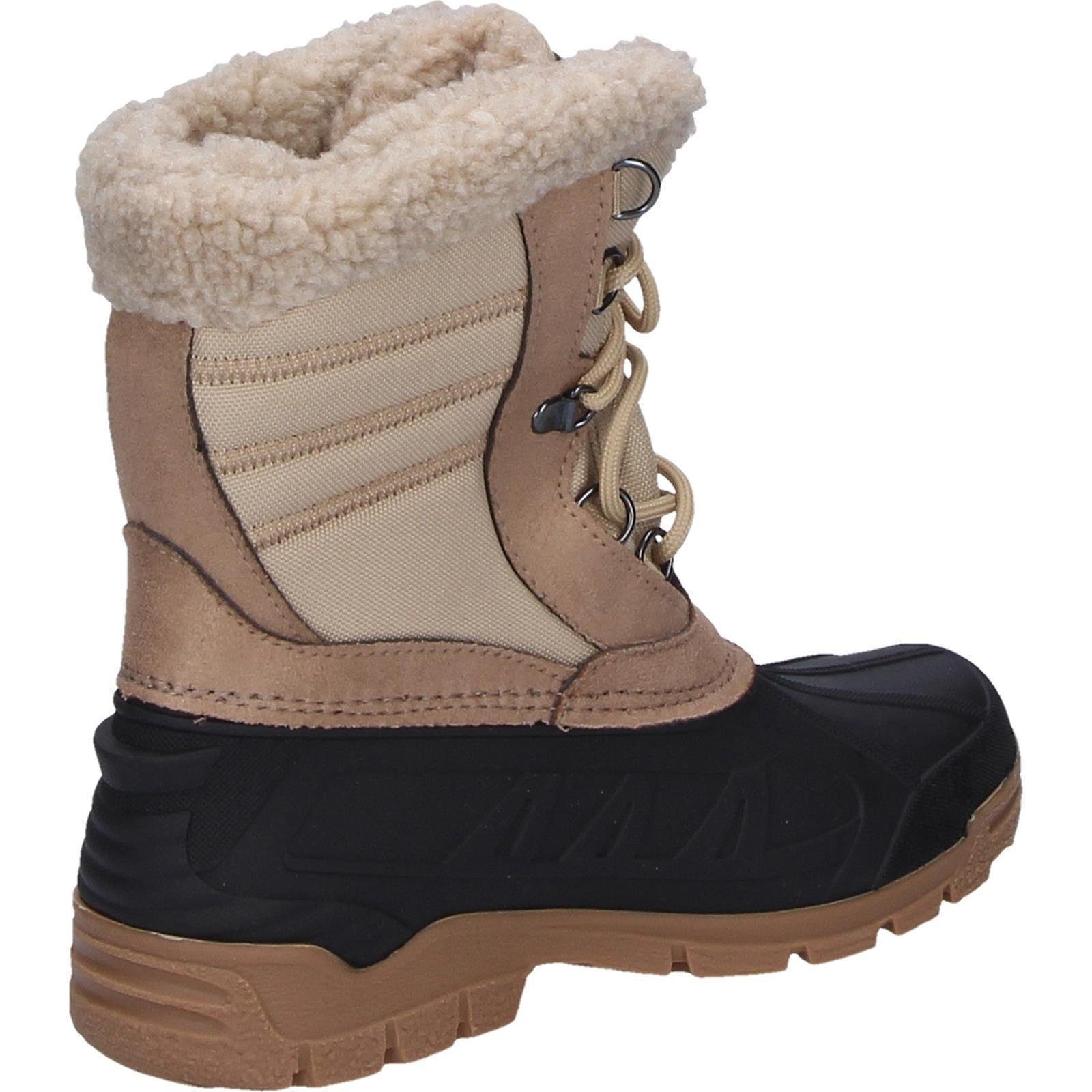 Spirale Nora Winterstiefel Tina braun gefüttert Gummistiefel
