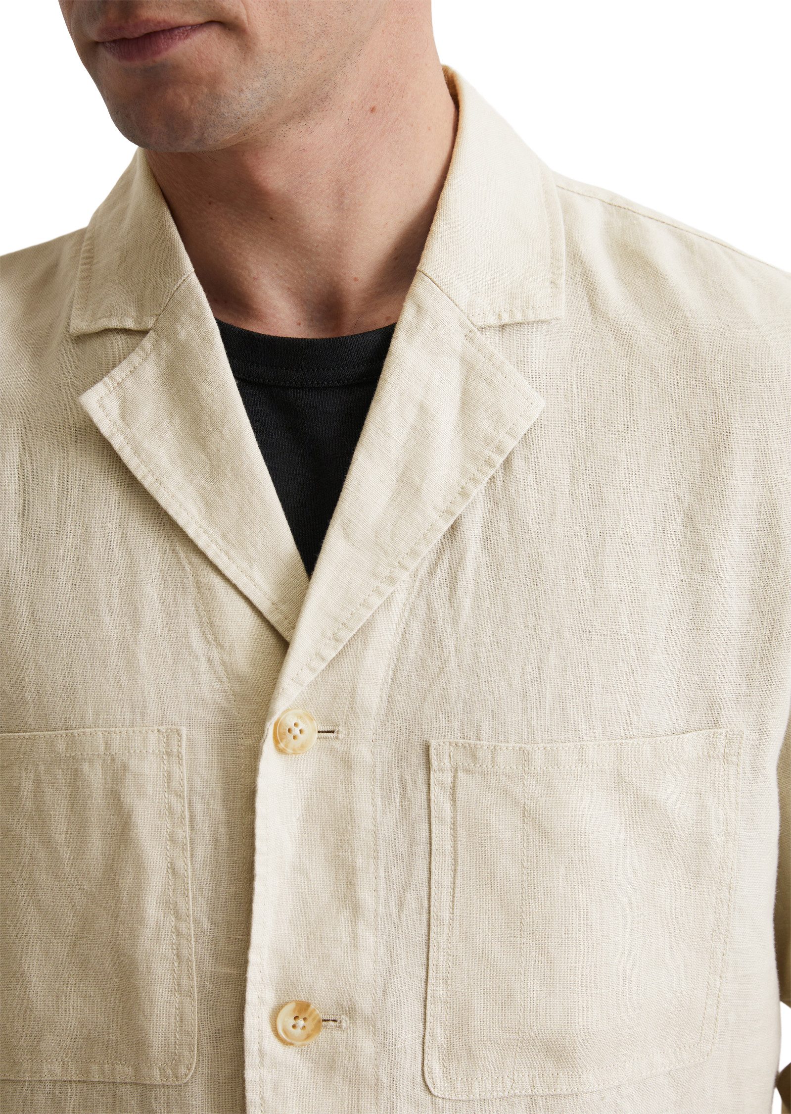 Marc O'Polo Hemdjacke Overshirt im Blazer-Stil