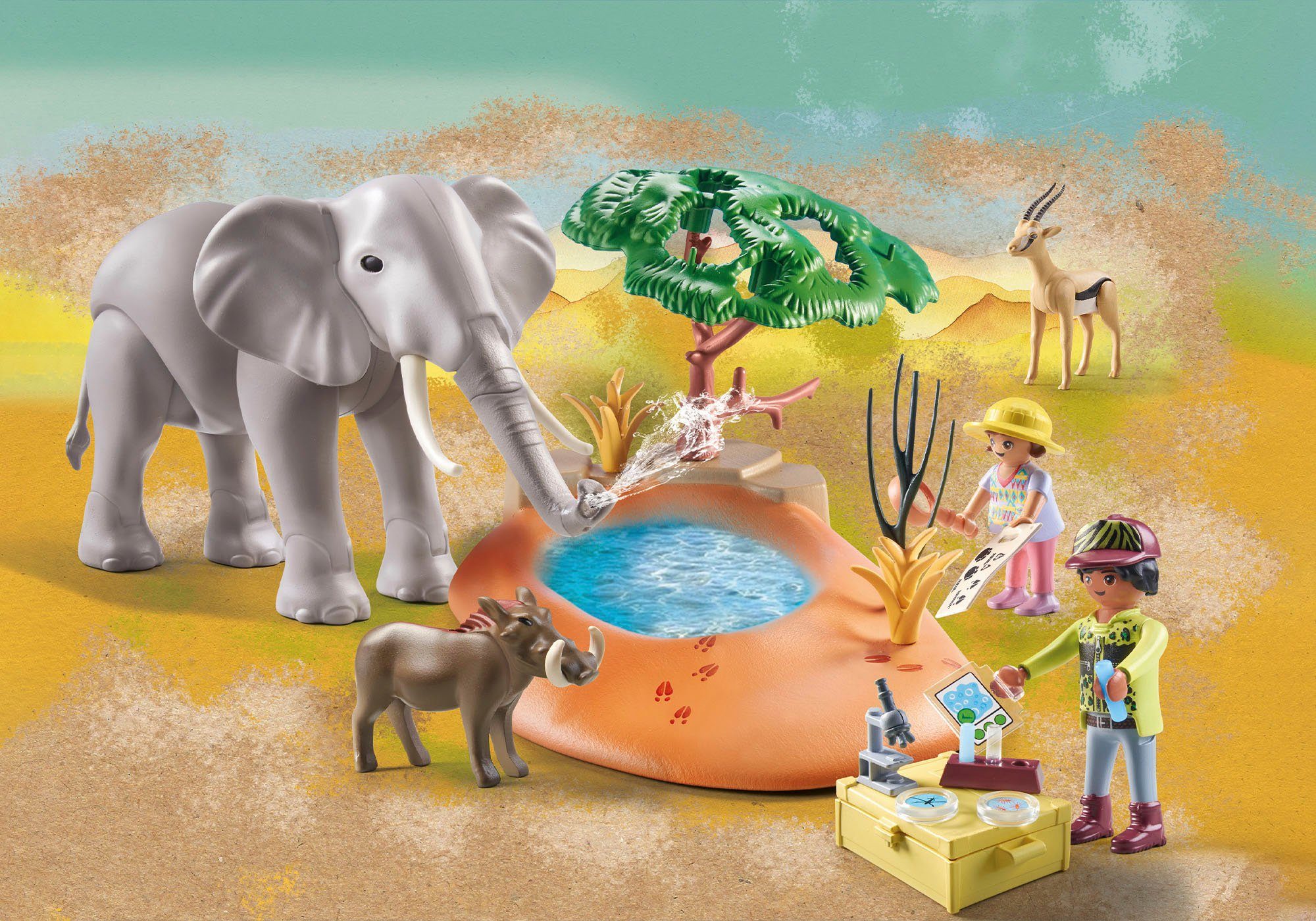 Playmobil® Spritztour zum Wasserloch (71294), Wiltopia günstig online kaufen