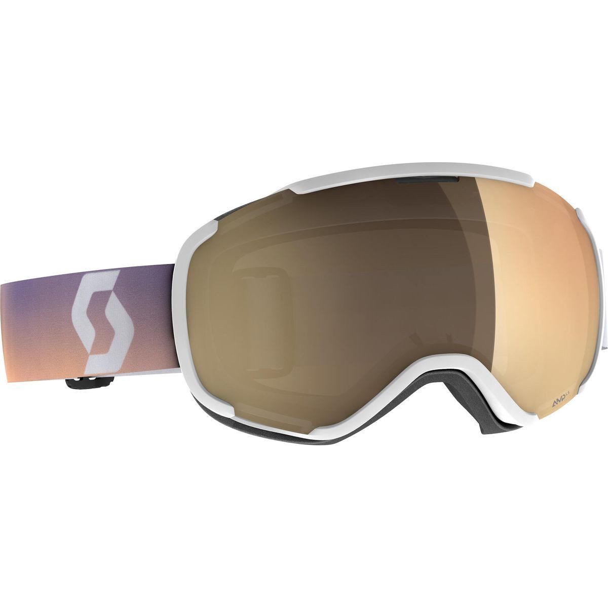 Scott Skibrille Goggle Faze II LS, Leistungsstarke Skibrille mit großem Sichtfeld, UV-Schutz und