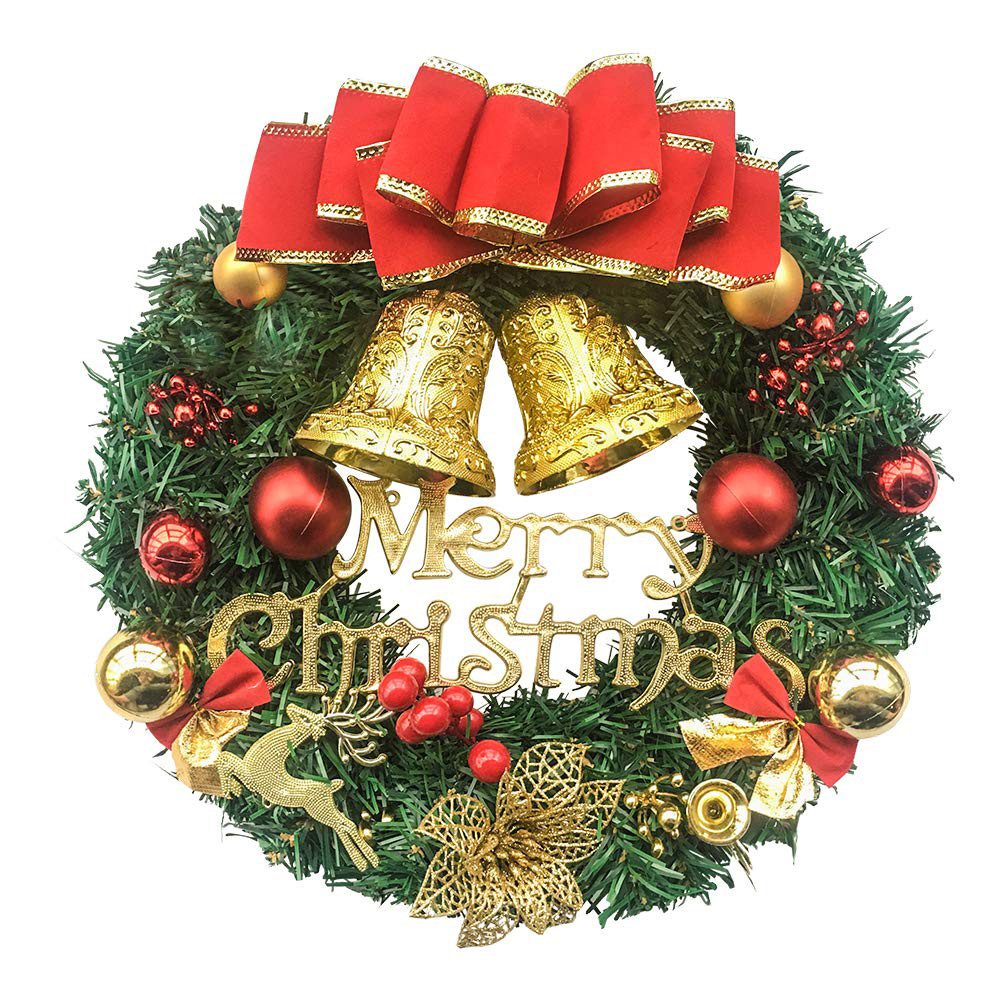 CLTYQ Dekokranz Kunstkranz Weihnachtskranz,Haustür Kränze Kreativ Weihnacht günstig online kaufen