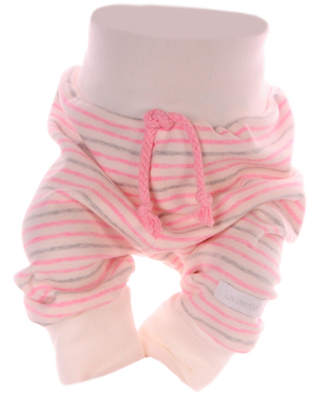 Schlupfhose Baby Hose Mitwachshose Erstlingshose gestreift