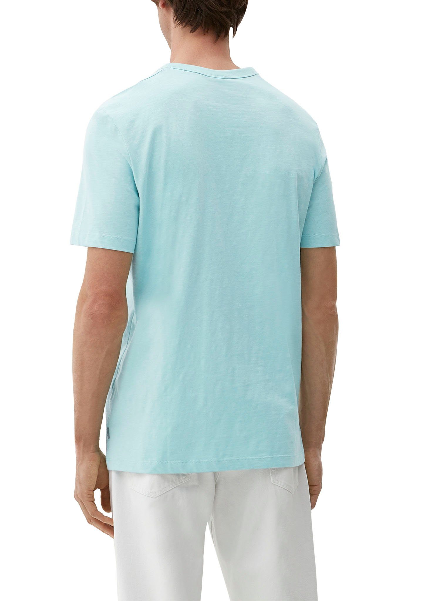 s.Oliver T-Shirt mit Flammgarn-Struktur