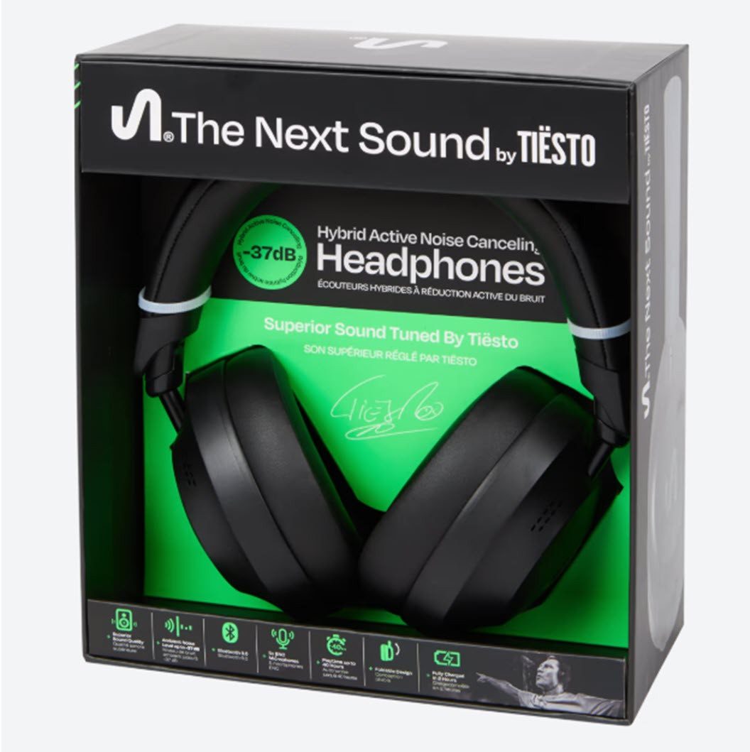 The Next Beat by Tiësto The Next Sound by Tiësto Kabelloser ANC-Kopfhörer wireless Kopfhörer