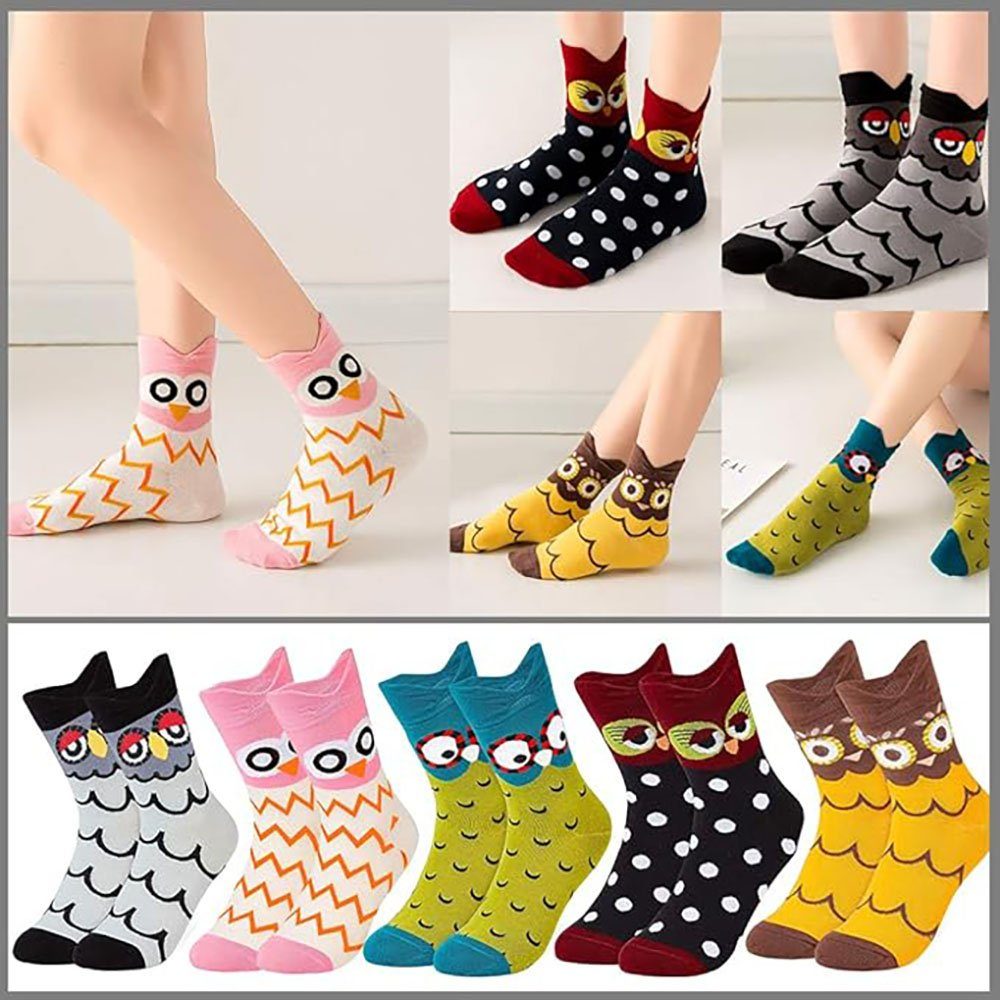 CTGtree Socken Socken für Damen Socken Multipack (5-Paar) Winter 5 39-42, Paar