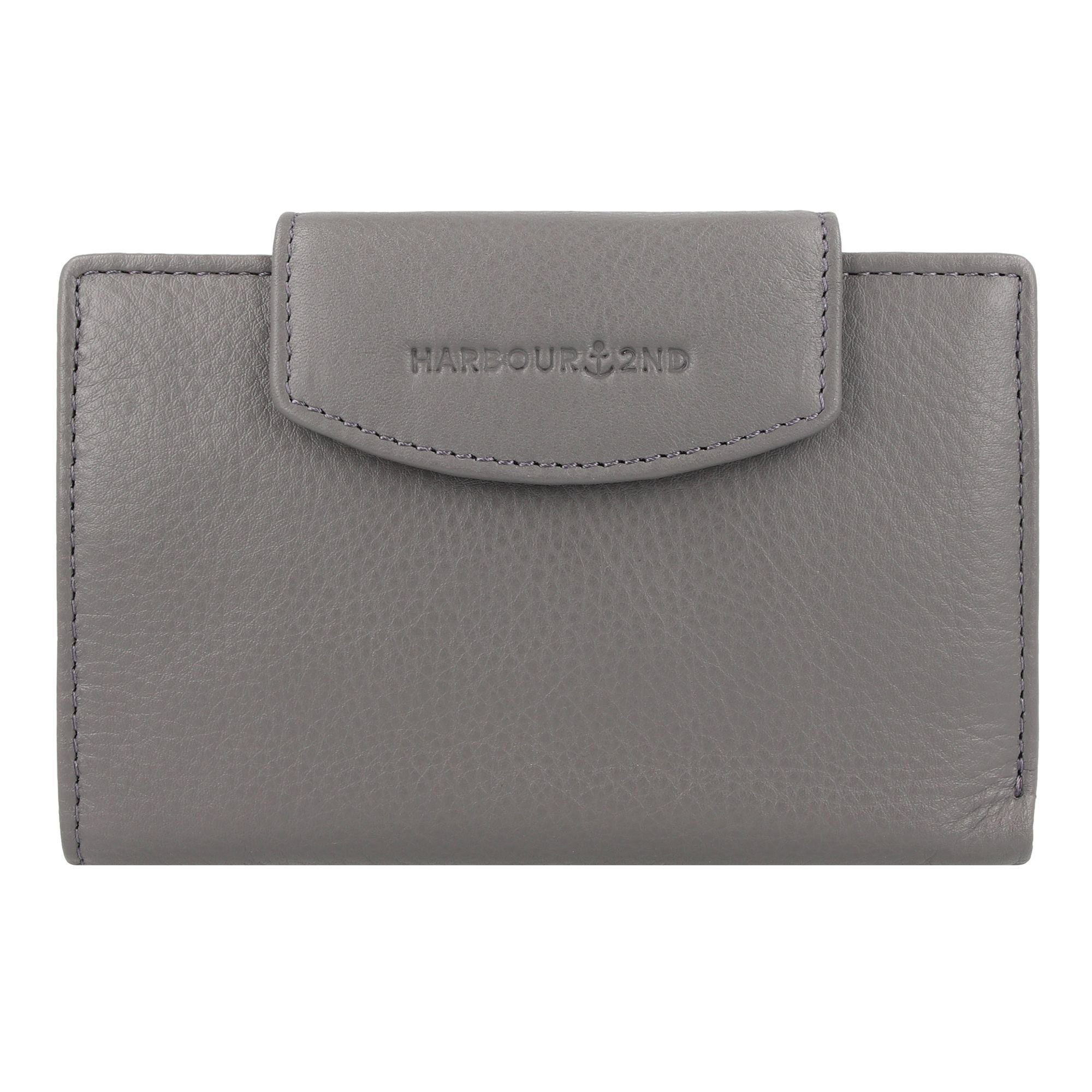 HARBOUR 2nd Geldbörse Just Pure, Leder dolphin grey