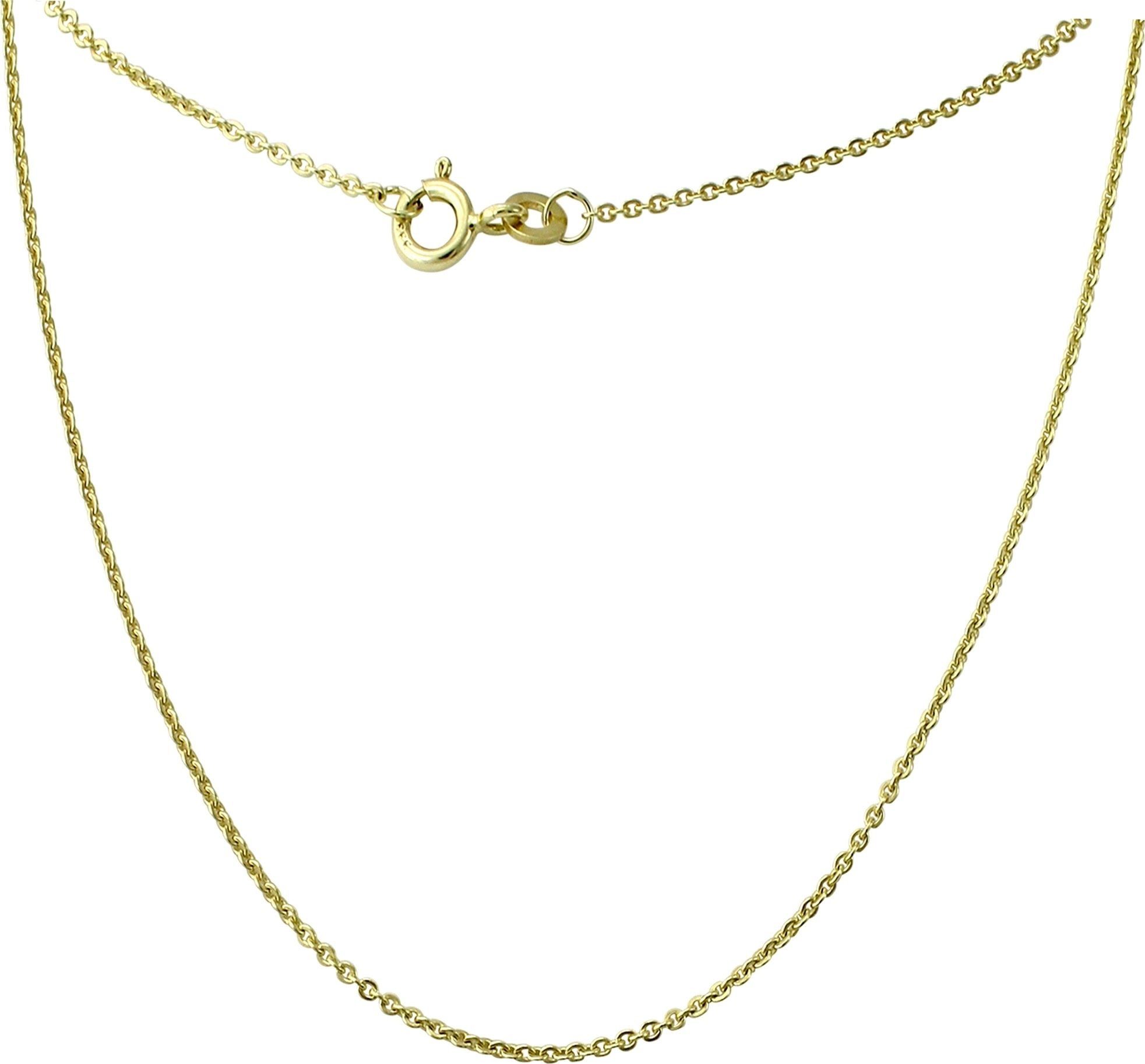 GoldDream Goldkette GoldDream Damen Colliers Halskette 36cm (Colliers, Collier), Damen Colliers Halskette 36cm, 333 Gelbgold - 8 Karat, Farbe: goldfarb
