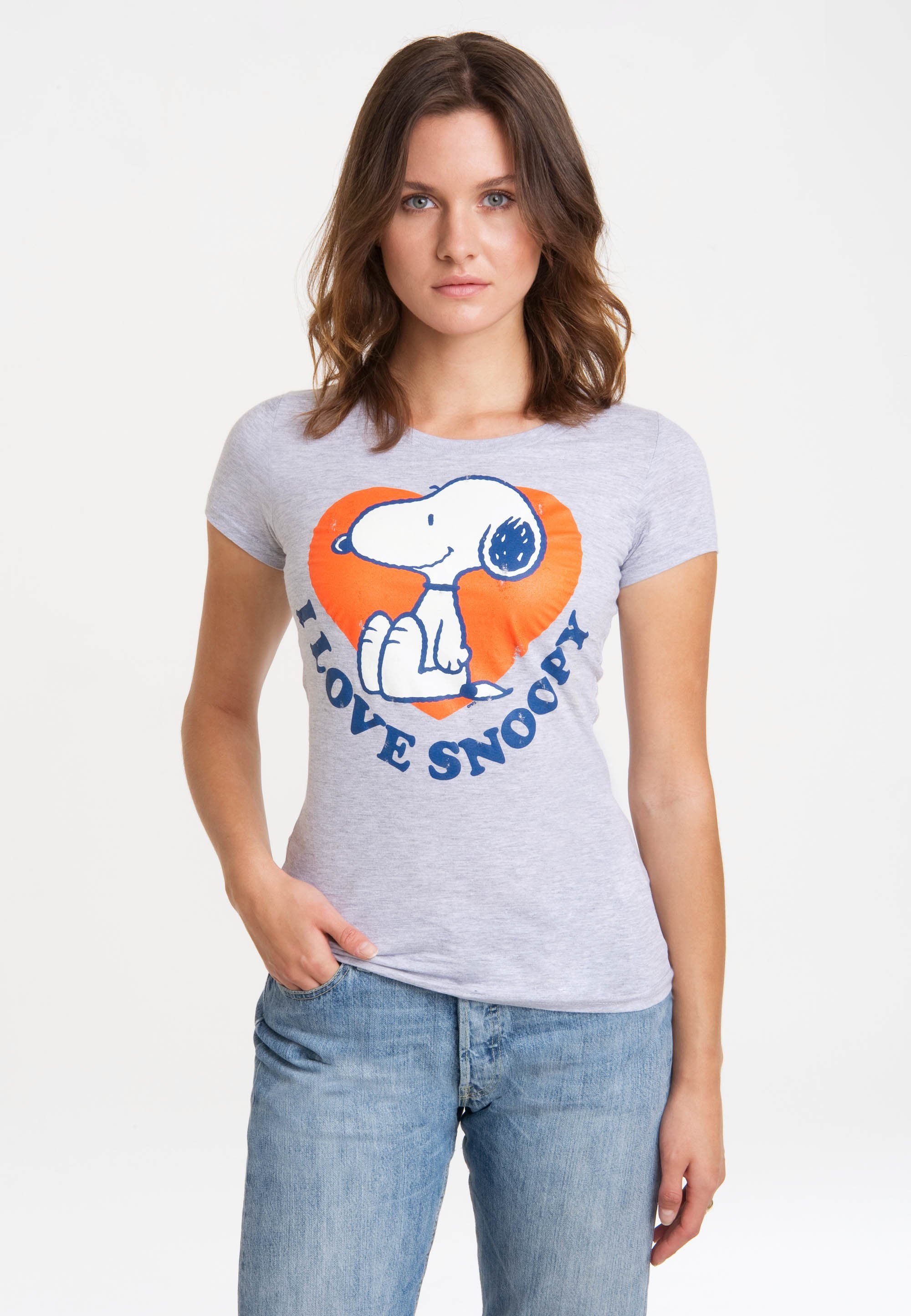 LOGOSHIRT T-Shirt »Snoopy - Peanuts« mit schönem Print online kaufen | OTTO