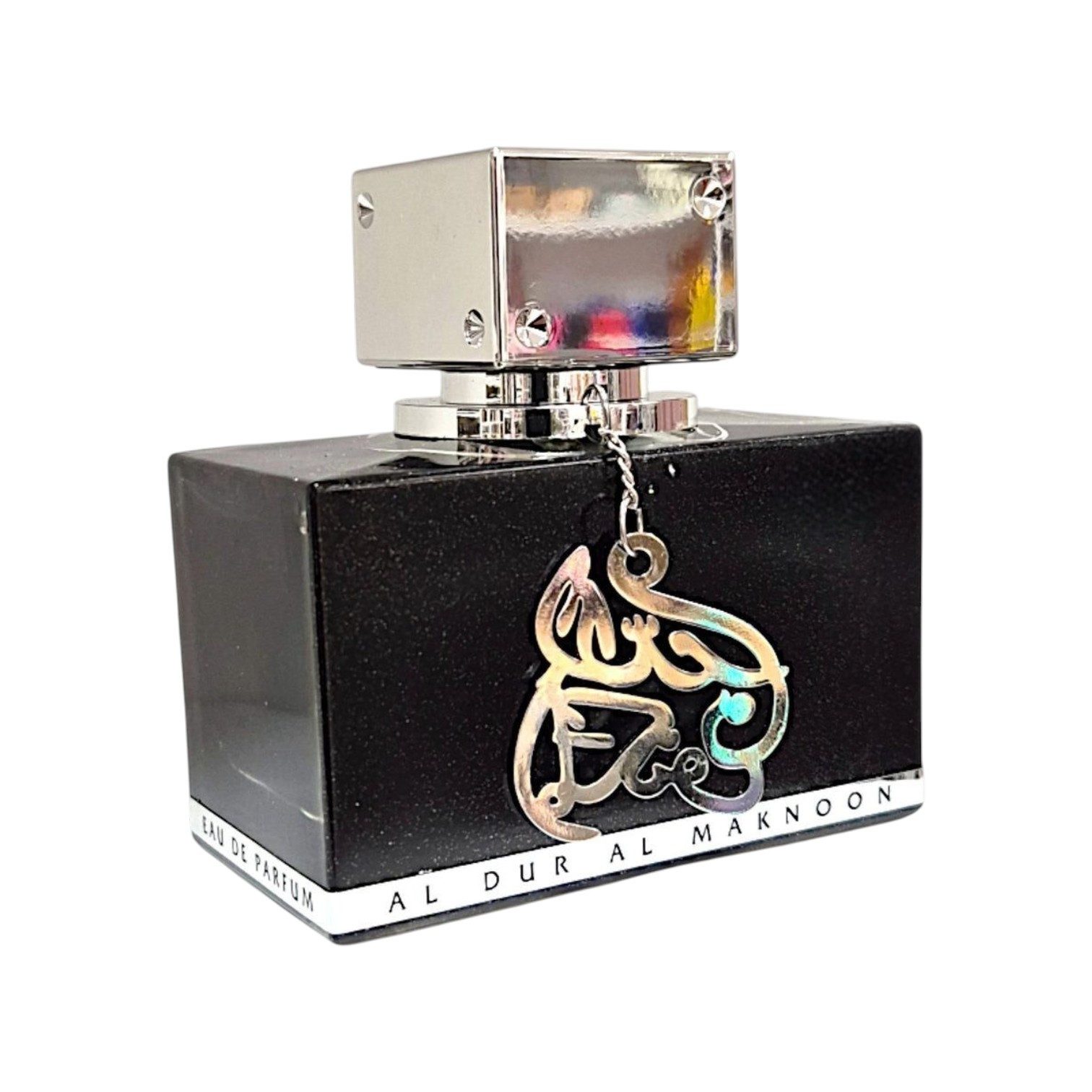 Lattafa Eau de Parfum AL DUR AL MAKNOON EDP 100ml + Parfümzerstäuber (leer) Set
