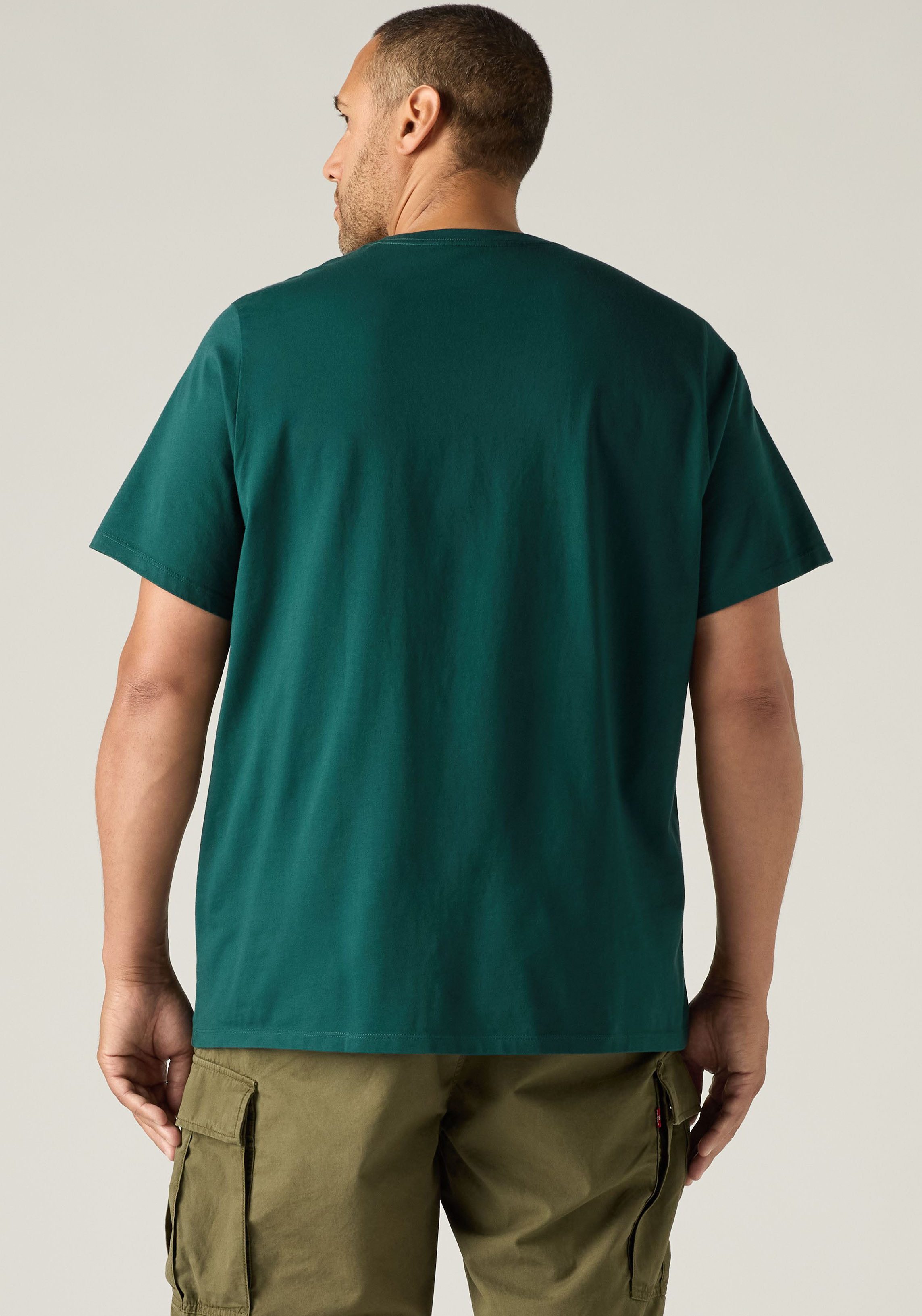 Levi's® Plus T-Shirt LE BIG ORIGINAL HM TEE mit Logo Stickerei