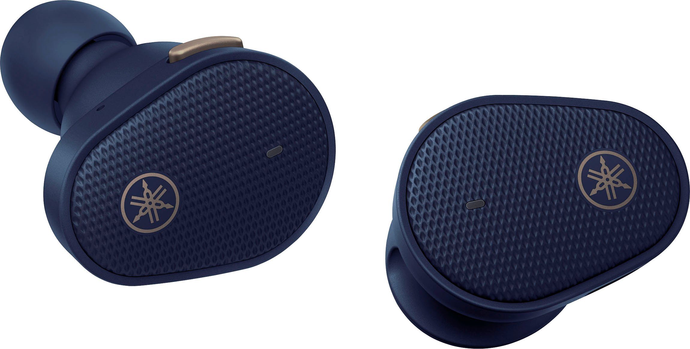 Yamaha TW-E5B True- wireless In-Ear-Kopfhörer (Freisprechfunktion,  Sprachsteuerung, True Wireless, Google Assistant, Siri, A2DP Bluetooth, AVRCP  Bluetooth, HFP, HSP)
