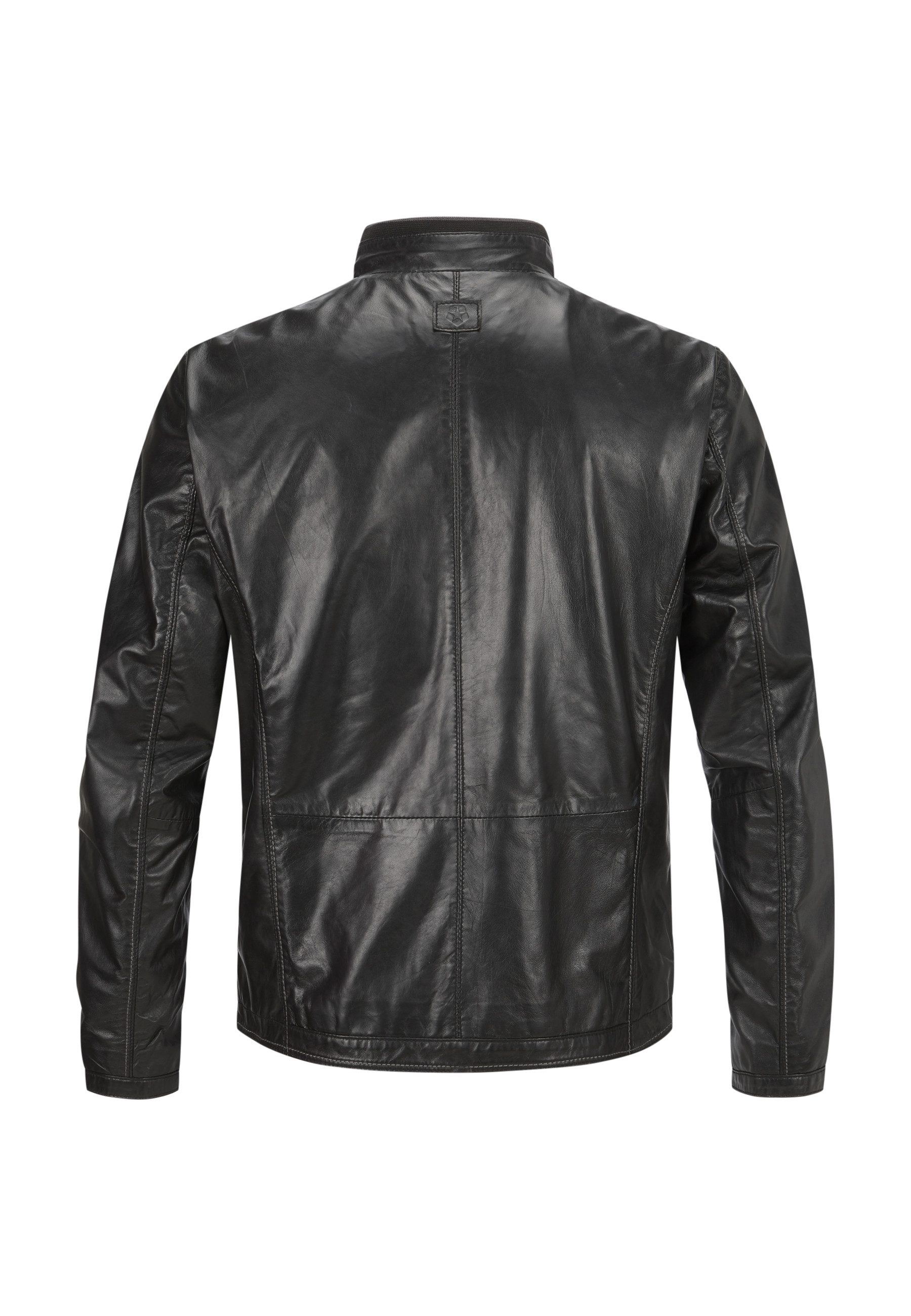 Milestone Lederjacke MSJumper Herren Bikerjacke Jacke Leder klassisch norma günstig online kaufen