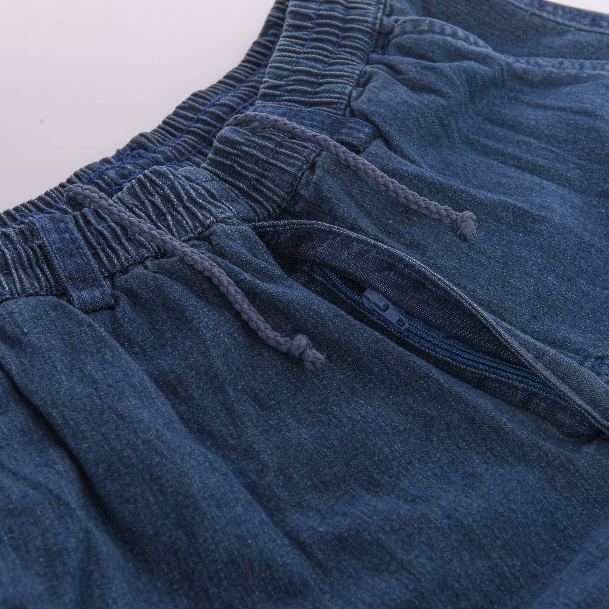 Kendindza Collection Cargohose Herren Thermohose Jeans Cargohose Dehnbund W günstig online kaufen