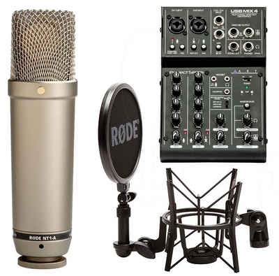 RODE Microphones Mikrofon Rode NT1-A Set + ART USB-Mischpult