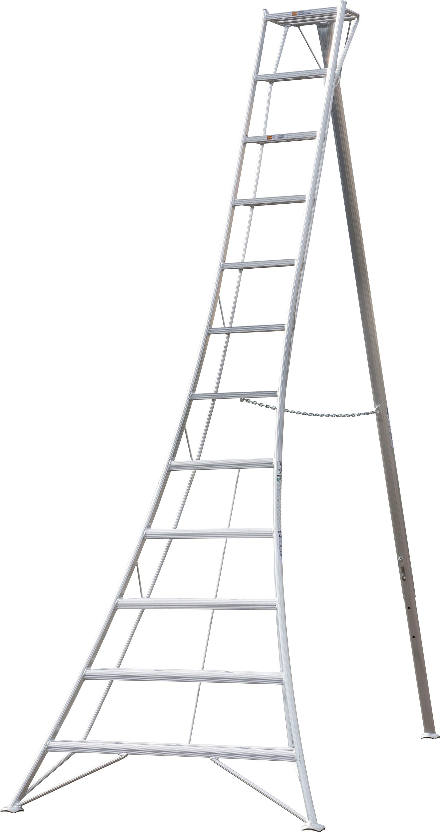 Niwaki Vielzweckleiter, Gartenleiter, gleicht Unebenheiten im Gelände aus