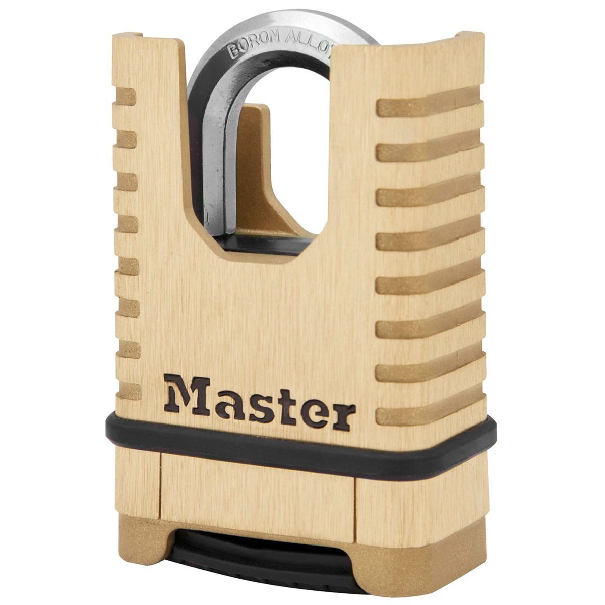 Master Lock Vorhängeschloss mit 8-kant.28mm Bügel M1177EURDCC Diebstahlalarm