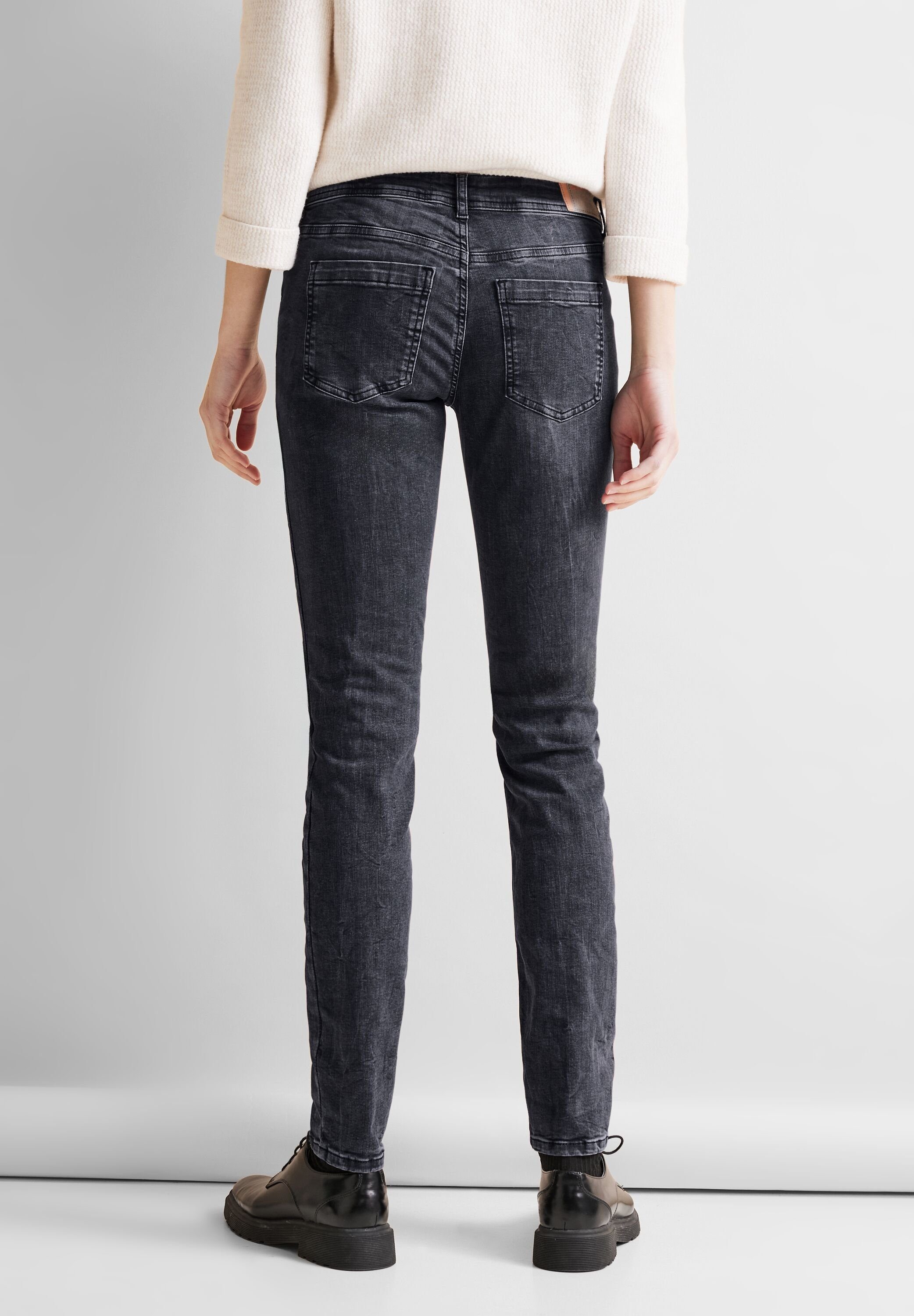 Jeans STREET Materialmix Gerade softer ONE