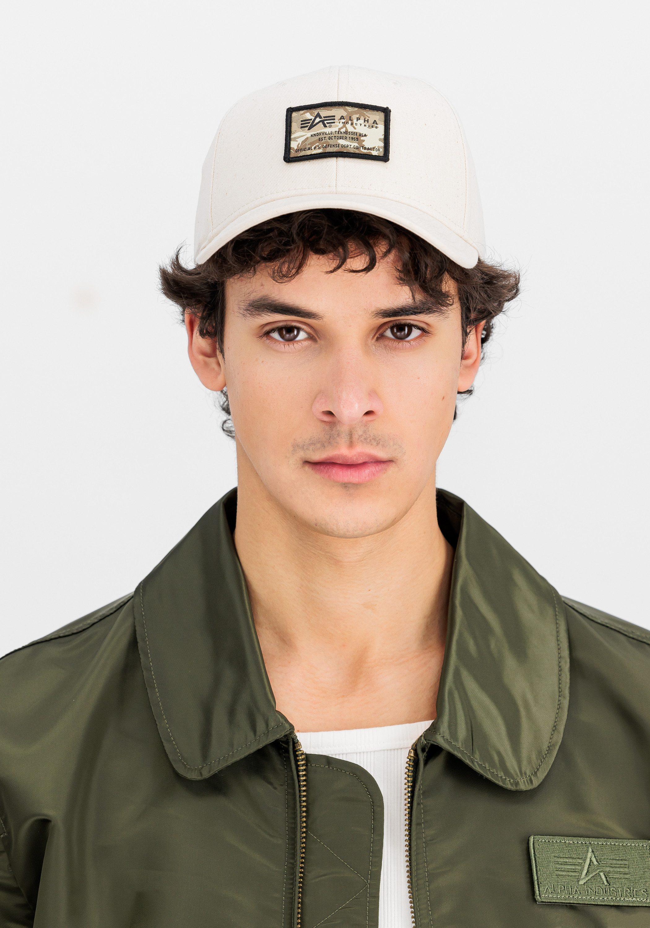 Alpha Industries Baseball Cap Crew Camo Cap