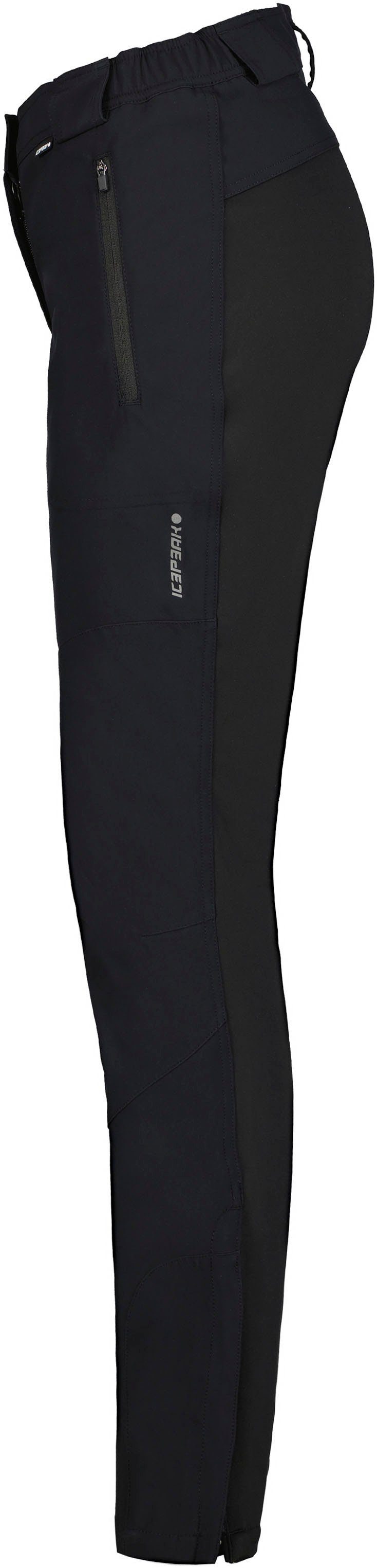 DORAL Icepeak Softshellhose schwarz