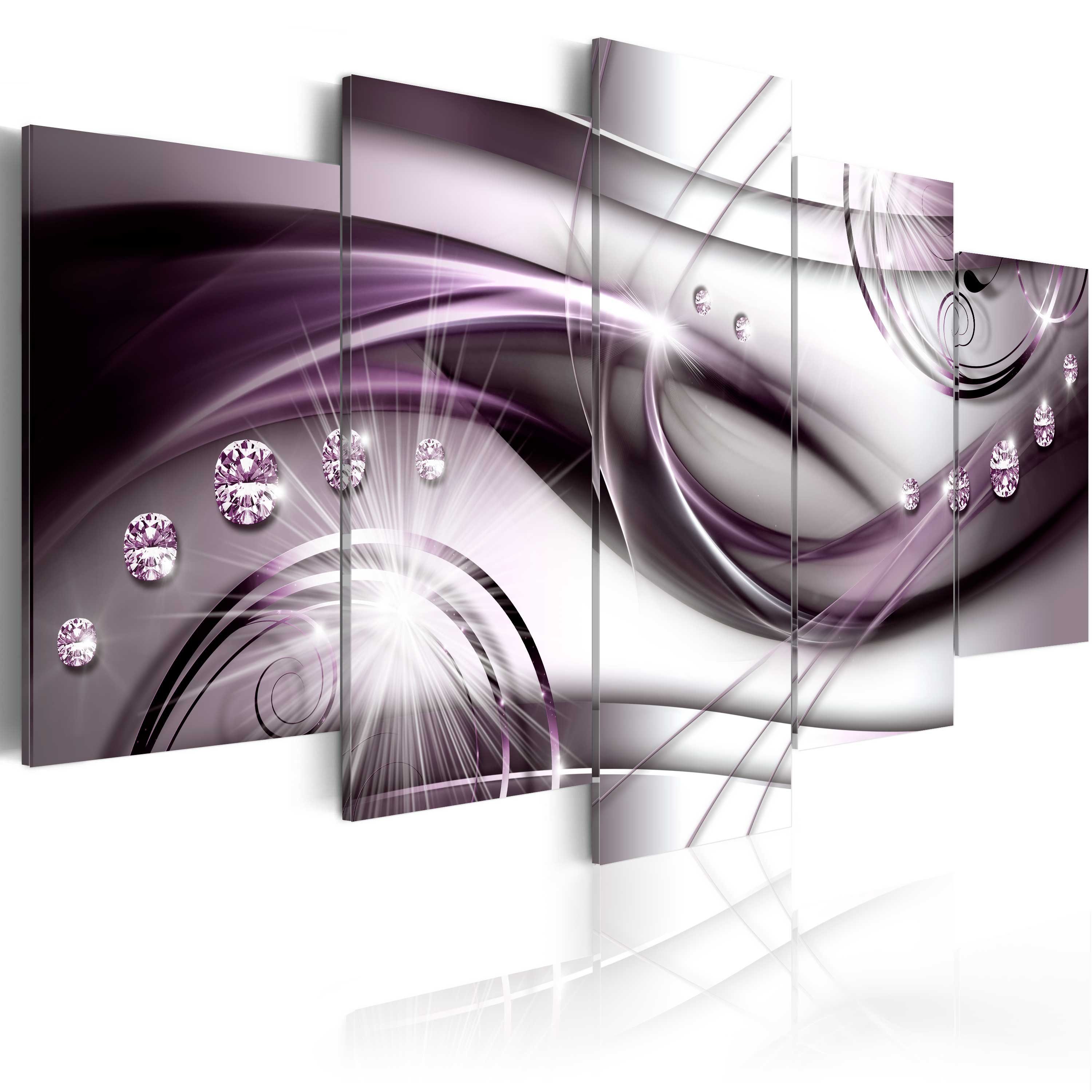 Artgeist Wandbild Violet Glow