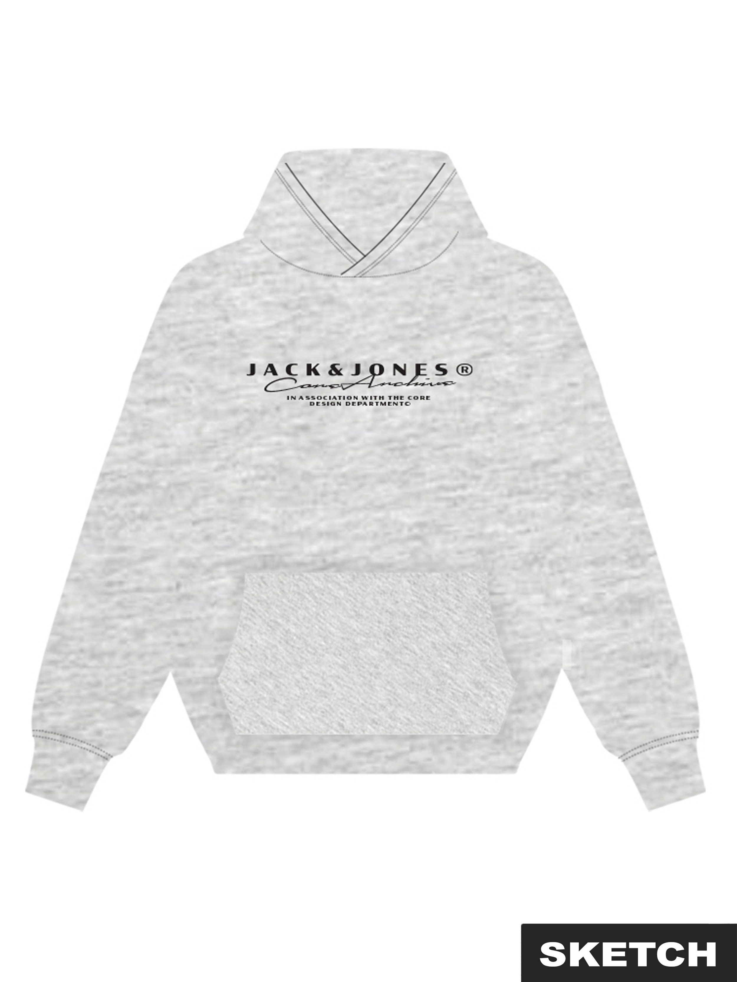 Jack & Jones Kapuzensweatshirt JCOPOINT BRANDING SWEAT HOOD FST günstig online kaufen