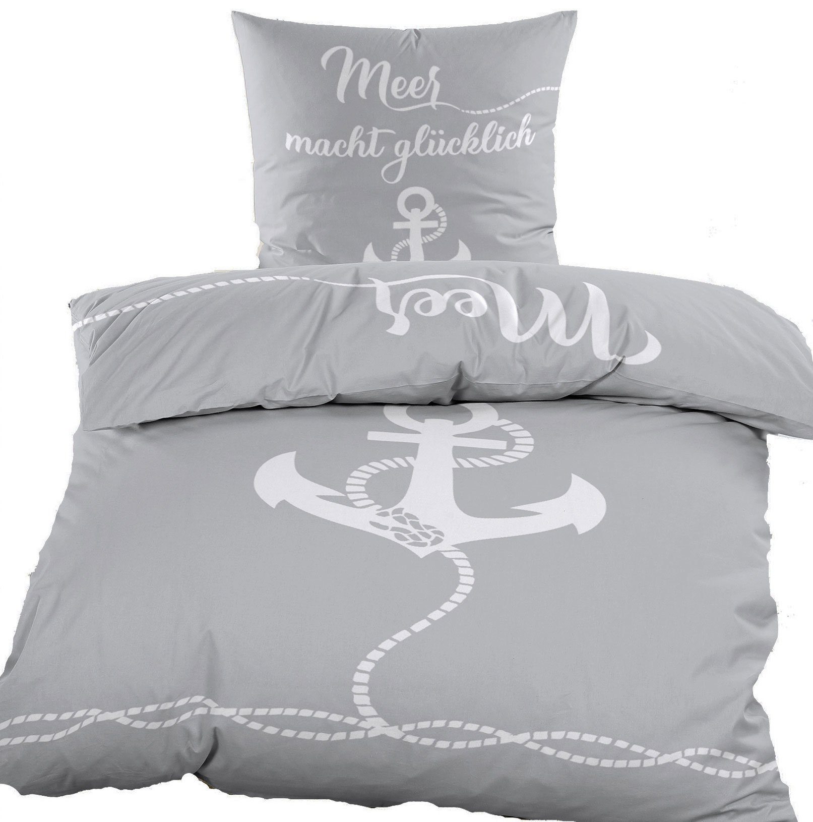 KH-Haushaltshandel Bettwäsche Renforce Bettwäsche, 135x200 + günstig online kaufen