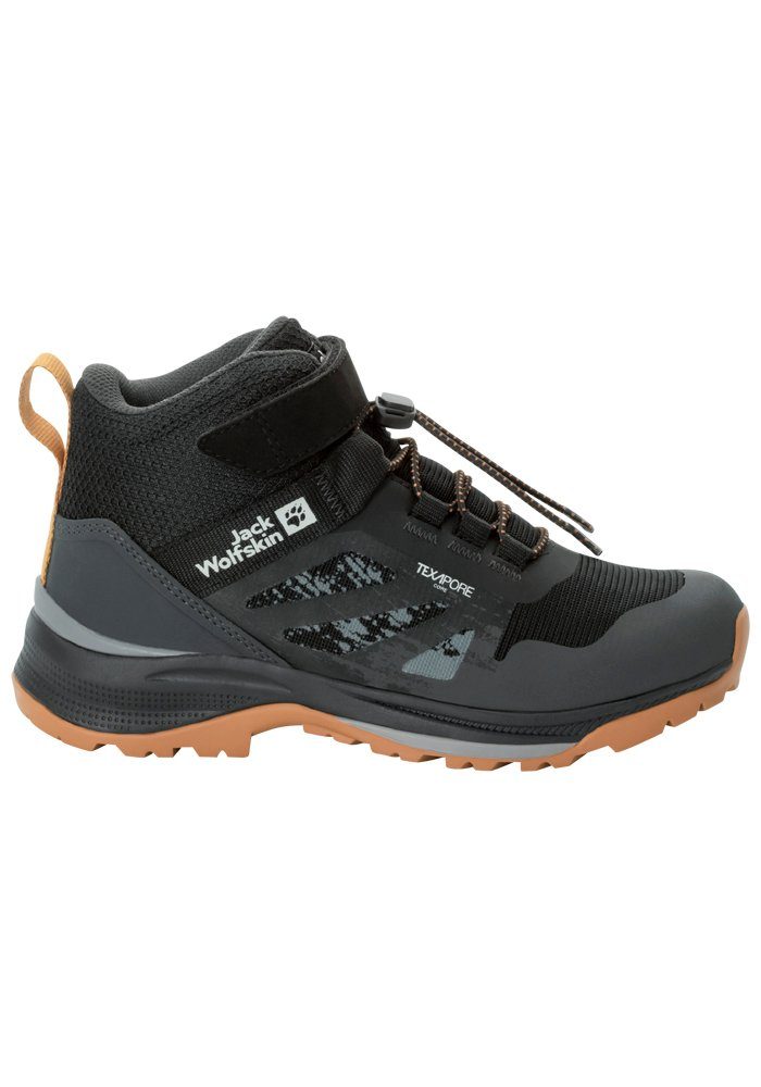 Jack Wolfskin VILLI HIKER TEXAPORE MID K Wanderschuh autumn-leaves