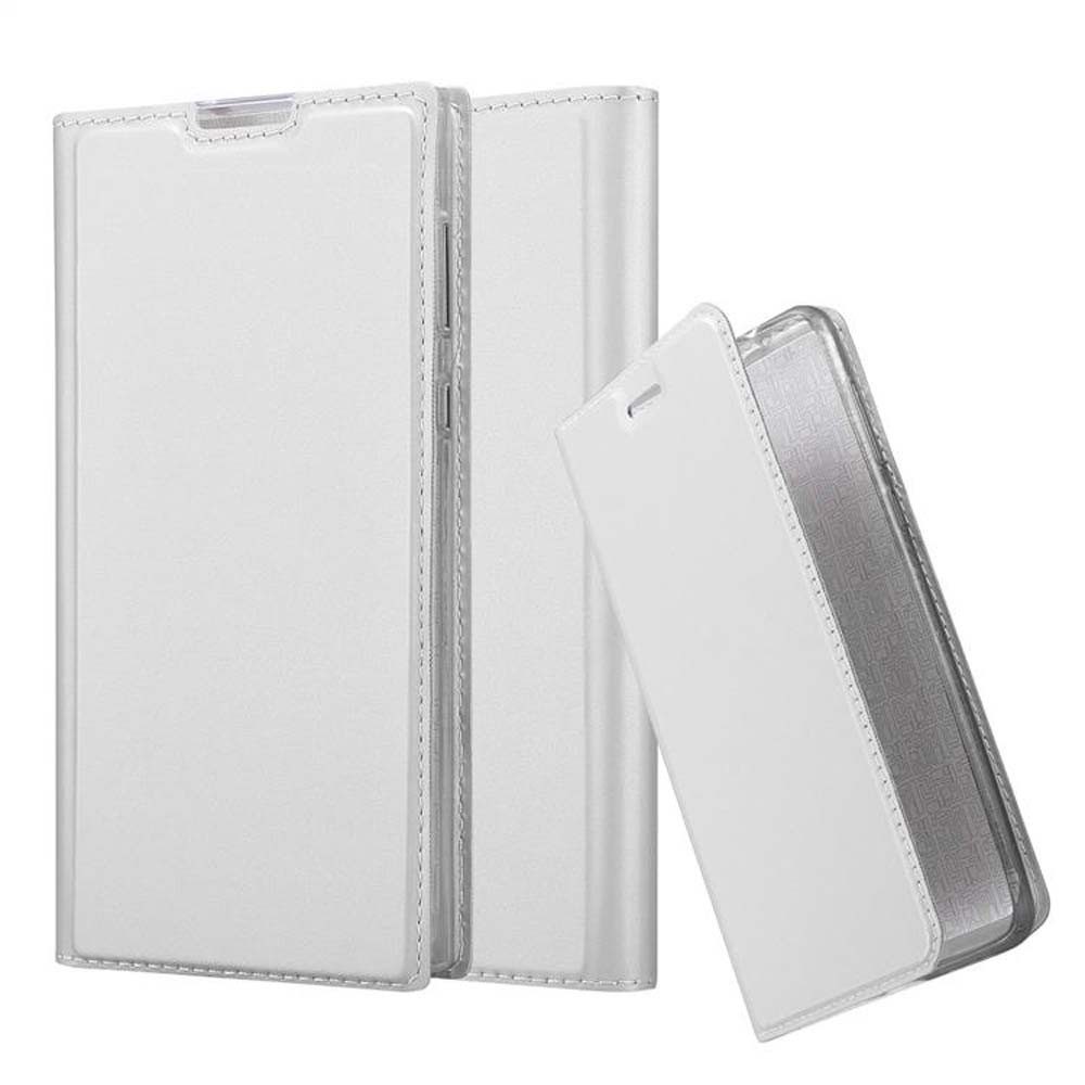 Cadorabo Handyhülle für Sony Xperia L1 Hülle Sony Xperia L1, Schutzhülle Hülle mit Standfunktion, Magnetverschluss und Kartenfach