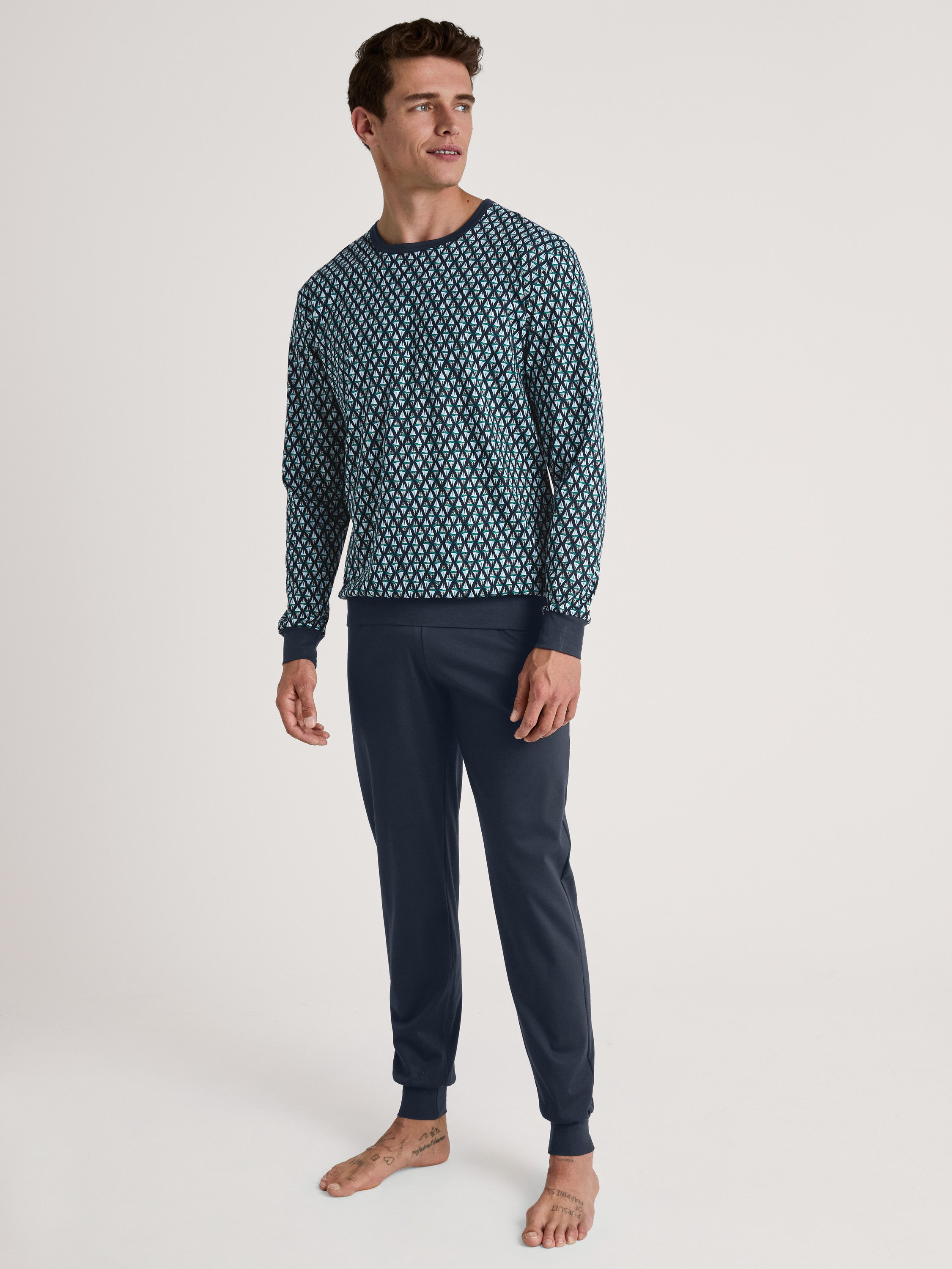 CALIDA Pyjama Relax Streamline Herren (2 günstig online kaufen