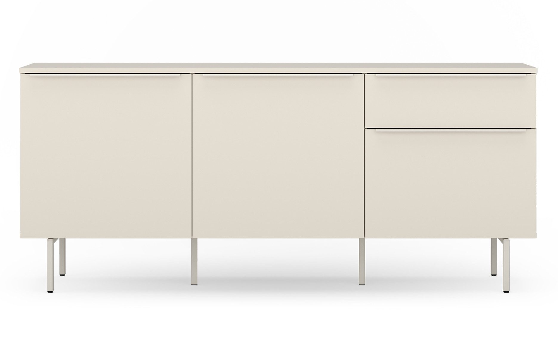 TOM TAILOR HOME Sideboard COLOR PUZZLE Low cabinet 04 – 1 Schublade und 3 Türen, Breite 1650 mm – Stauraum mit besonderen Farbkick