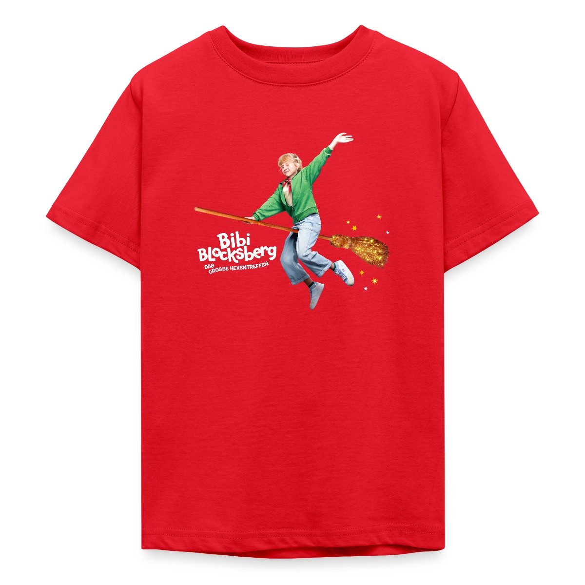 T-Shirt Bibi Blocksberg Film Bibi Fliegt Auf Kartoffelbrei Teenager T-Shirt
