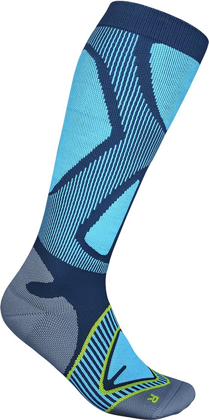 Bauerfeind Skisocken Ski Performance,Comp.Socks,M BLAU