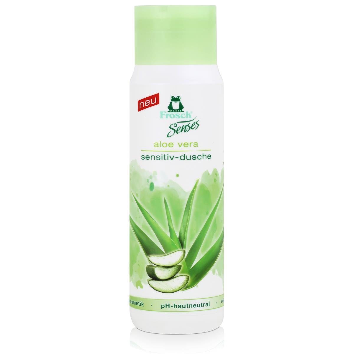 FROSCH Duschcreme Frosch Senses aloe vera sensitiv-dusche 300ml - Duschgel