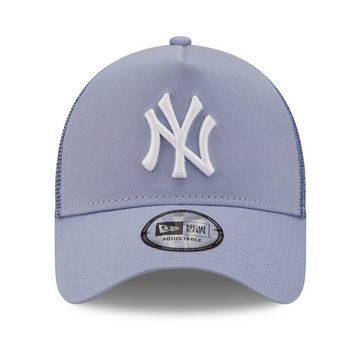 New Era Trucker Cap AFrame Trucker New York Yankees lilac