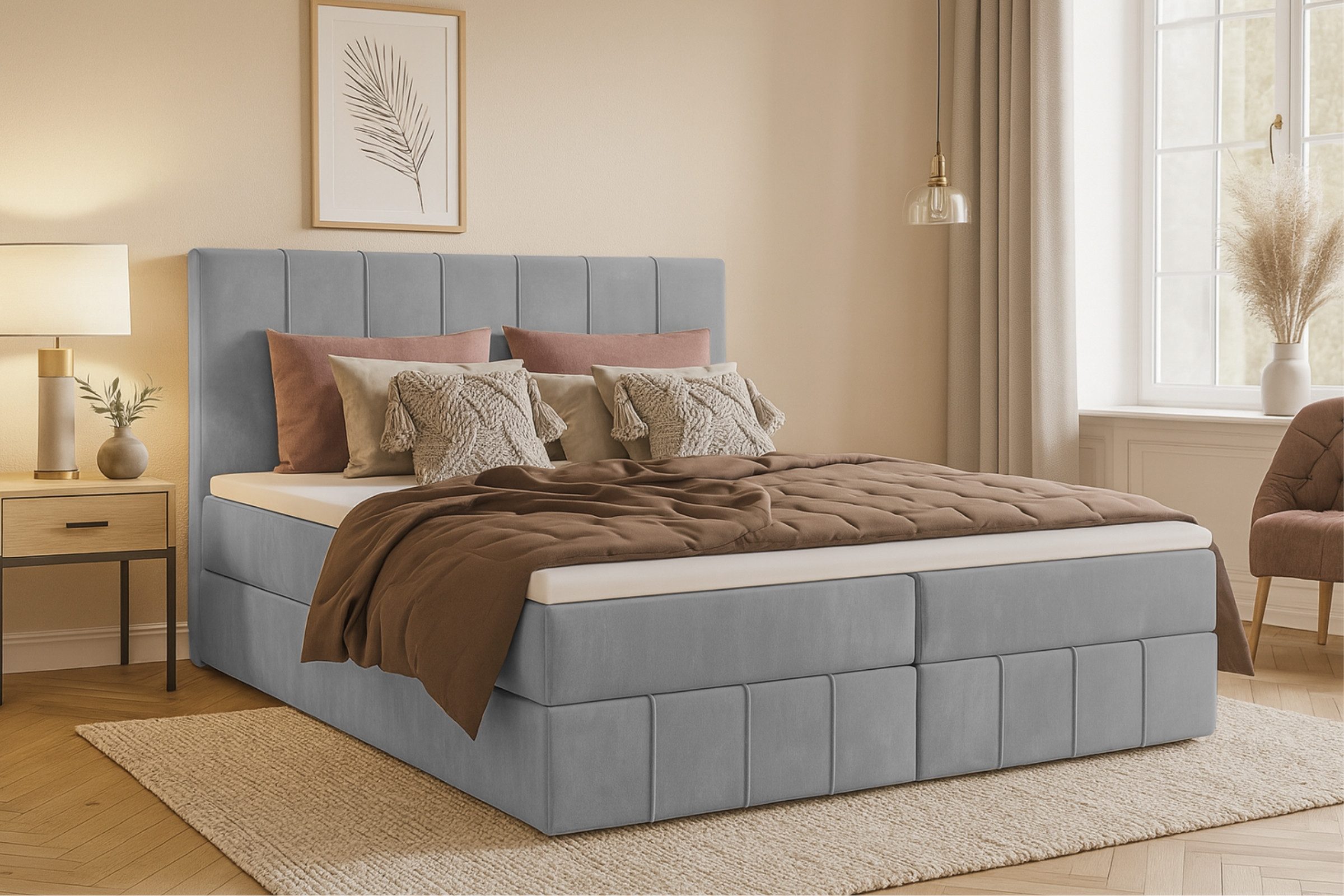 Deine Möbel 24 Boxspringbett BOHO in günstig online kaufen