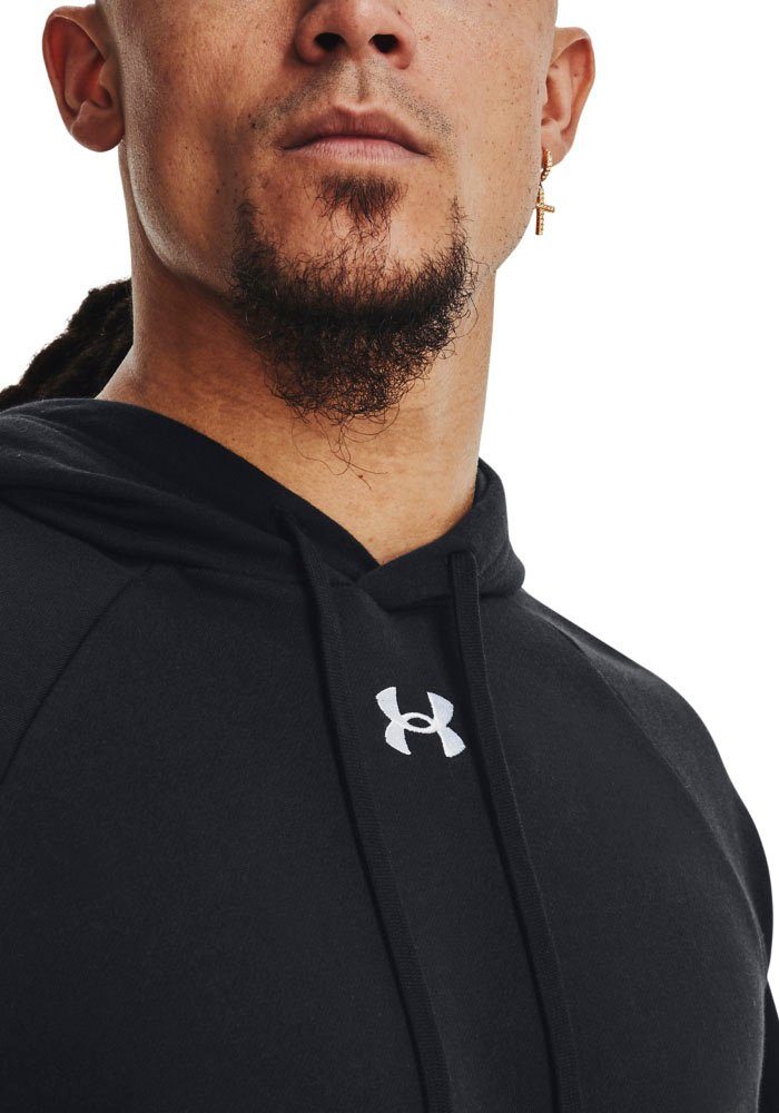 Under Armour® Fleecepullover UA Rival Fleece Hoodie mit Rundhalsausschnitt, mit angesetztem Bündchen, sportlicher Stil