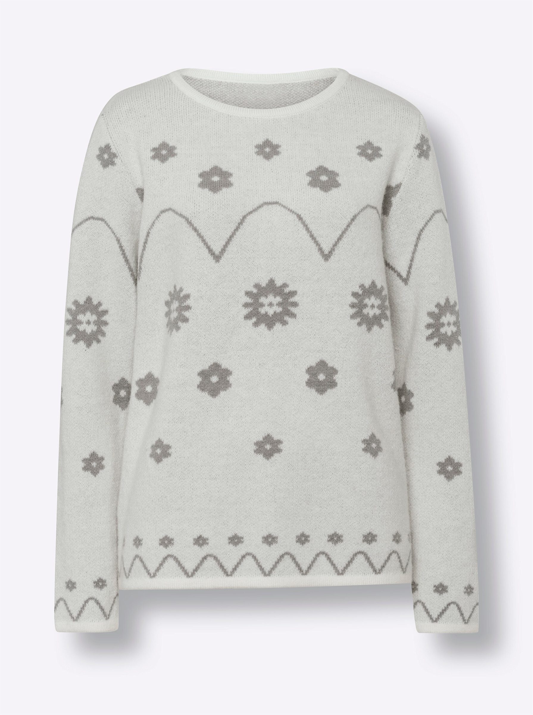 heine Strickpullover Langarm-Pullover .