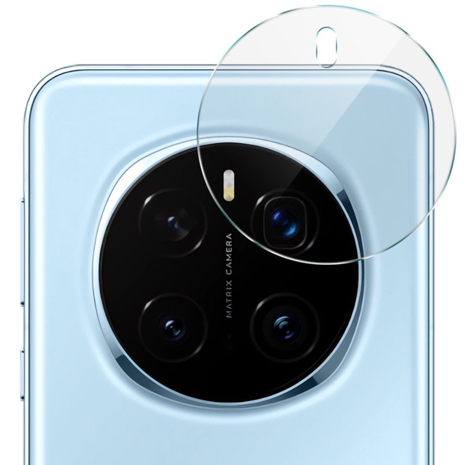 Wigento Handyhülle Für Honor Magic 7 Pro Schutzglas Kamera Komplettschutz Transparent, Robuster Schutz aus Acryl-Linsenkappe und Glaslinsenfilm.